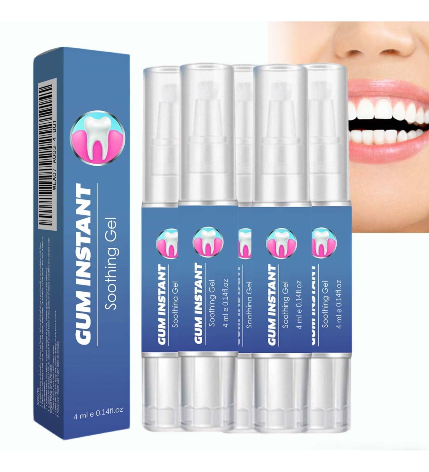  XUSHAOLUN Pack of 5 gentle gum care gels for daily teeth cleaning and surface stain reduction suitable for sensitive gums safe for the whole family for all ages. - Buy Online on GoSupps.com