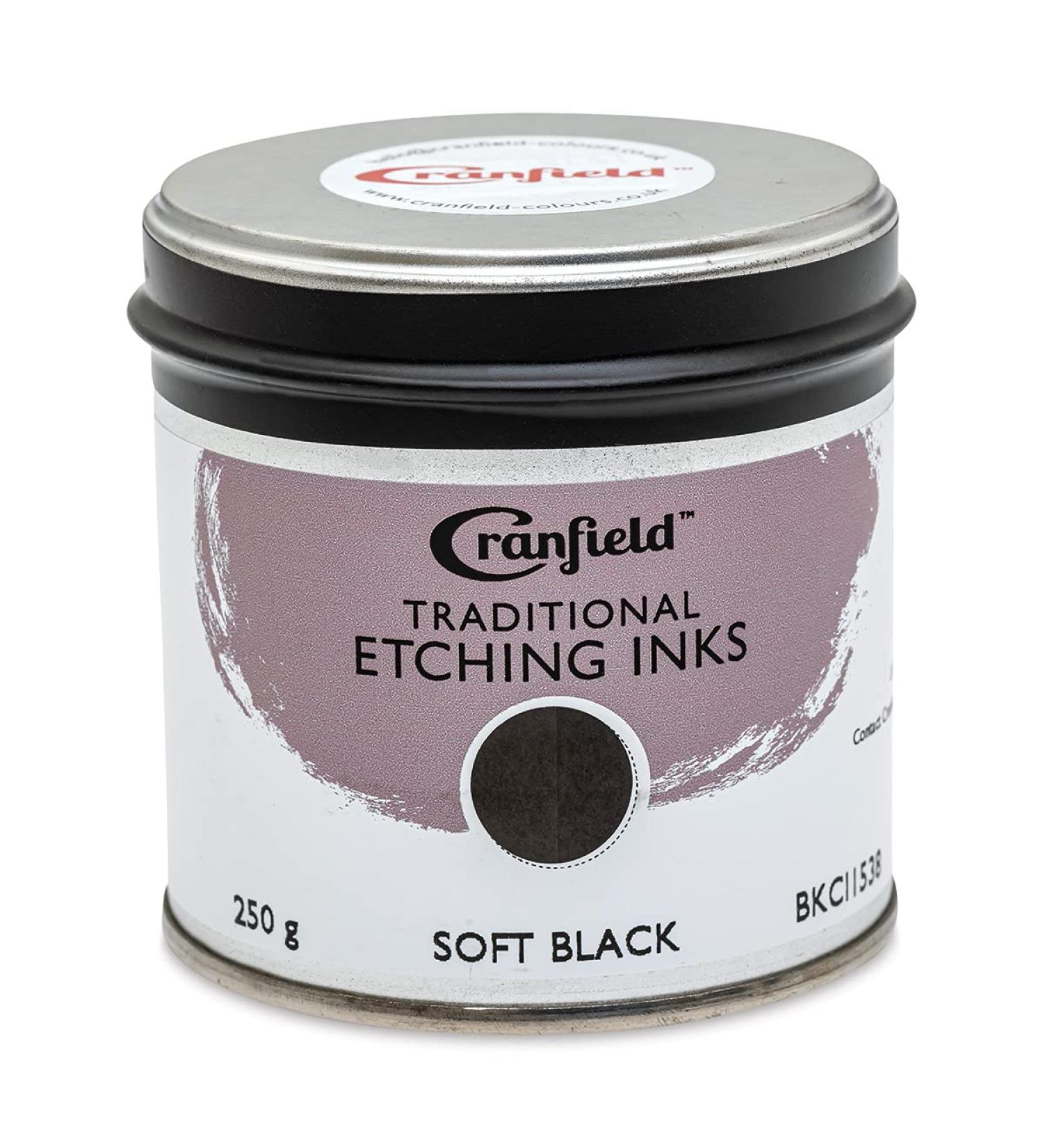 Cranfield Traditional Etching Ink - Soft Black  250 g