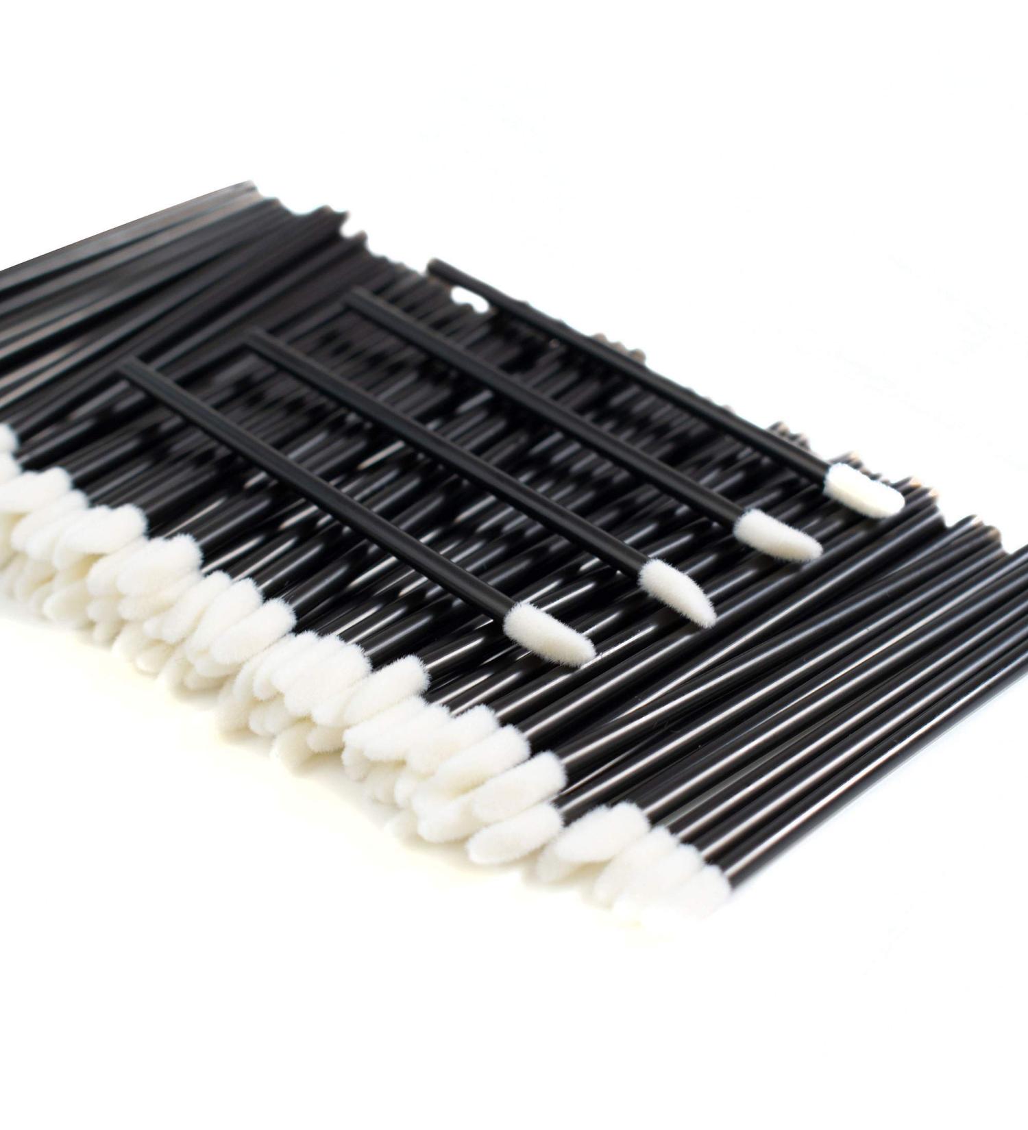 TRIXES 100PC Lip Balm Applicators - Disposable Makeup Brushes for Lip Contour - Buy Online on GoSupps.com