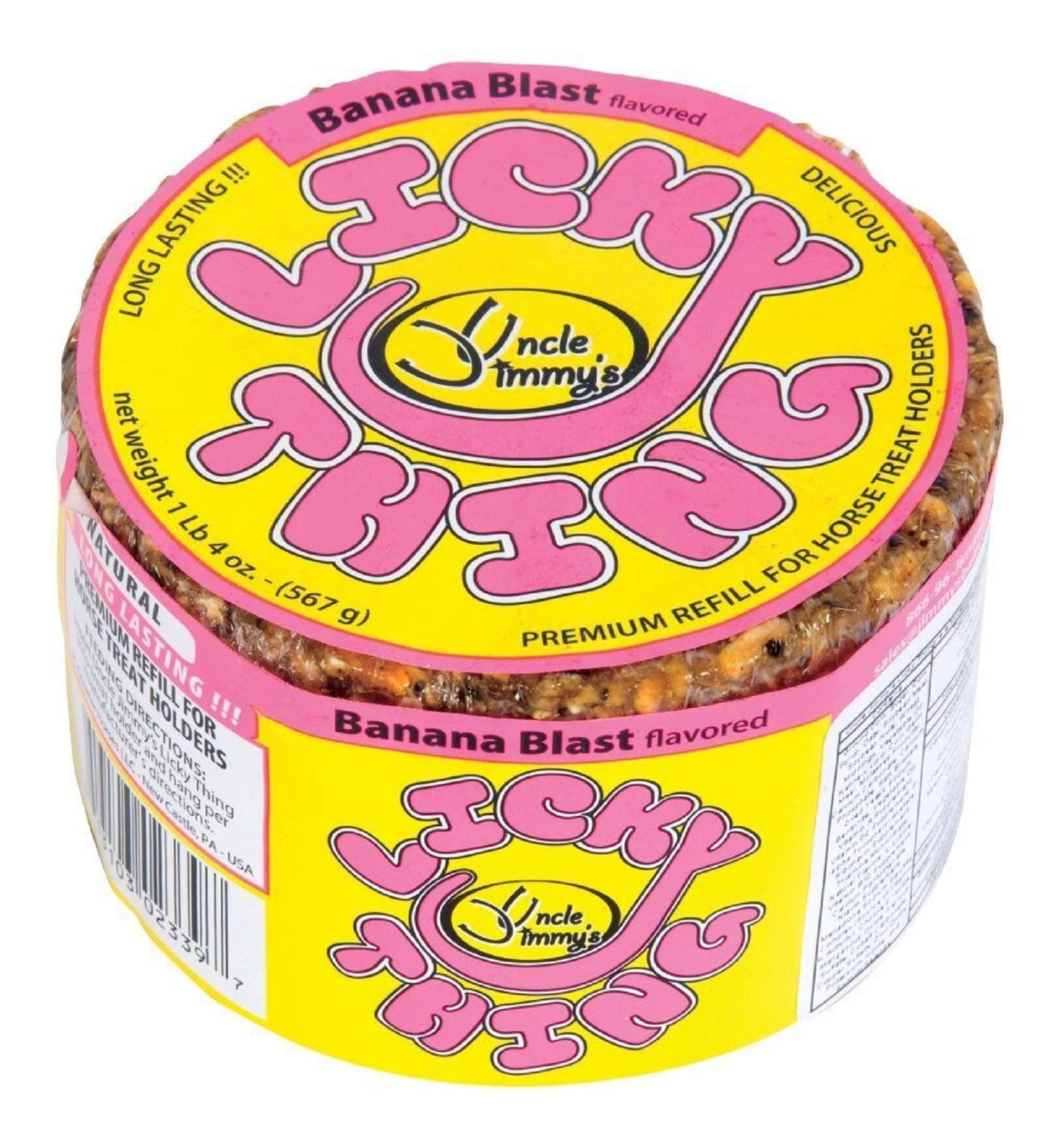 Horse Licky Thing Banana Blast - Buy Online on GoSupps.com