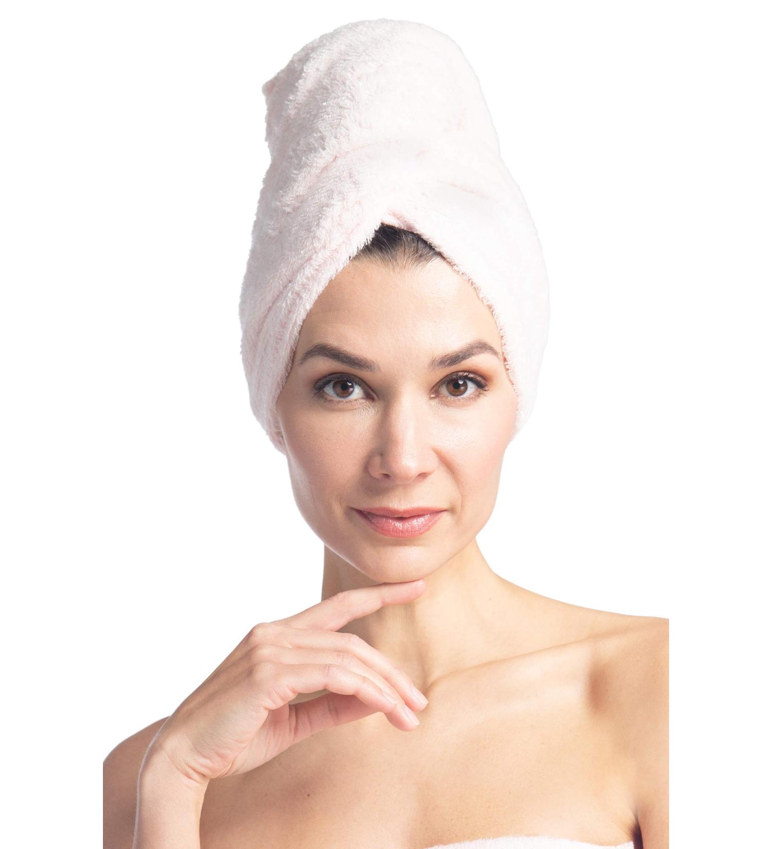 Shop Fishers Finery Women's Terry Cloth Head Wraps - 19x40 Pink 2 Pack | Premium Hair Towels for All Hair Types - International Shipping Available - Buy Online on GoSupps.com