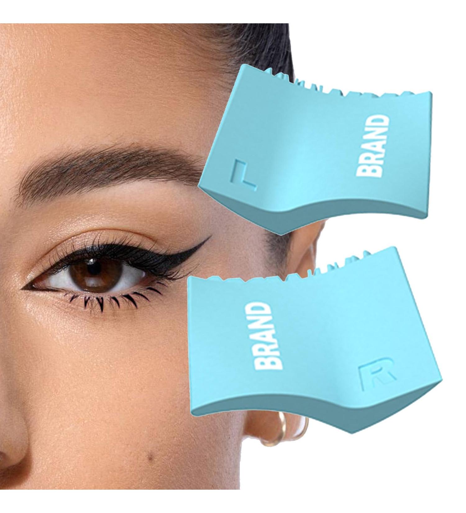 ADERN Lower Lash Stamp Tool Silicone Tool for Lower Lash Eyeliner Stamp - Extensions Natural Looking Bottom Lashes for Makeup Beginner Girls - Buy Online on GoSupps.com