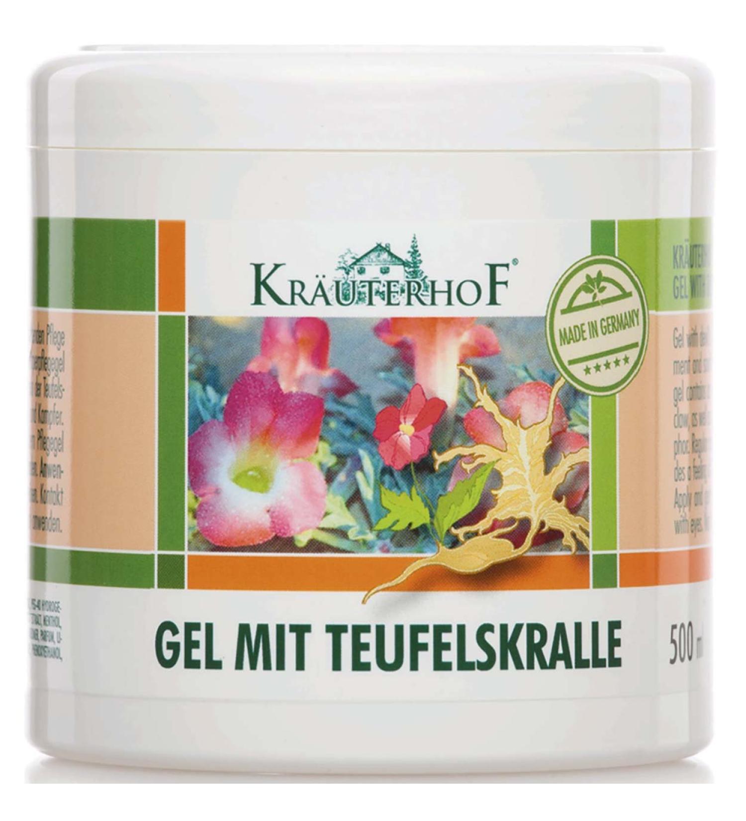 Devil's claw Gel herb courtyard 500 ml