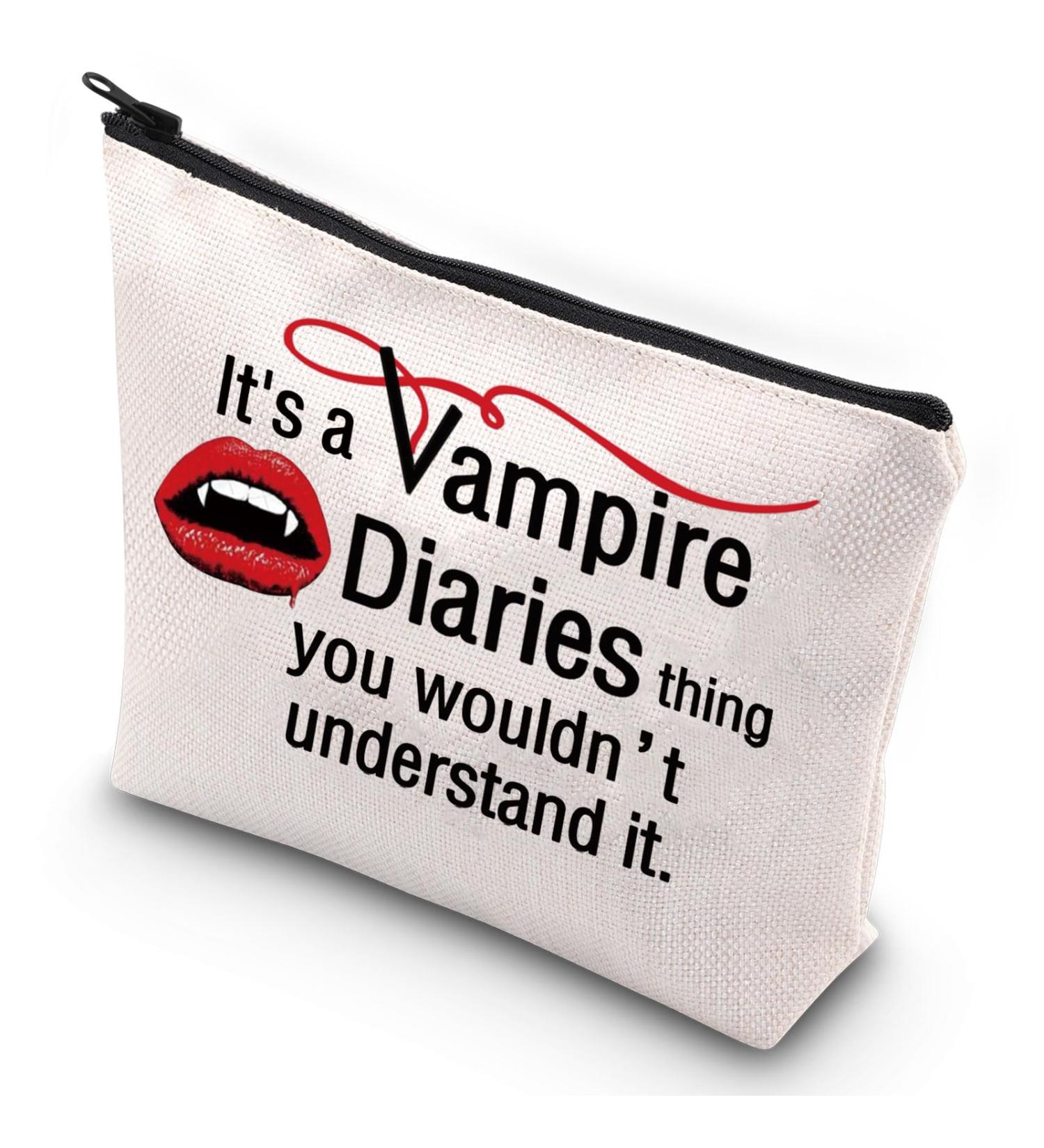 Buy G2TUP The Vampire Merch Makeup Bag | Perfect Gift for Diaries Fans | It's A Vampire Thing - Buy Online on GoSupps.com