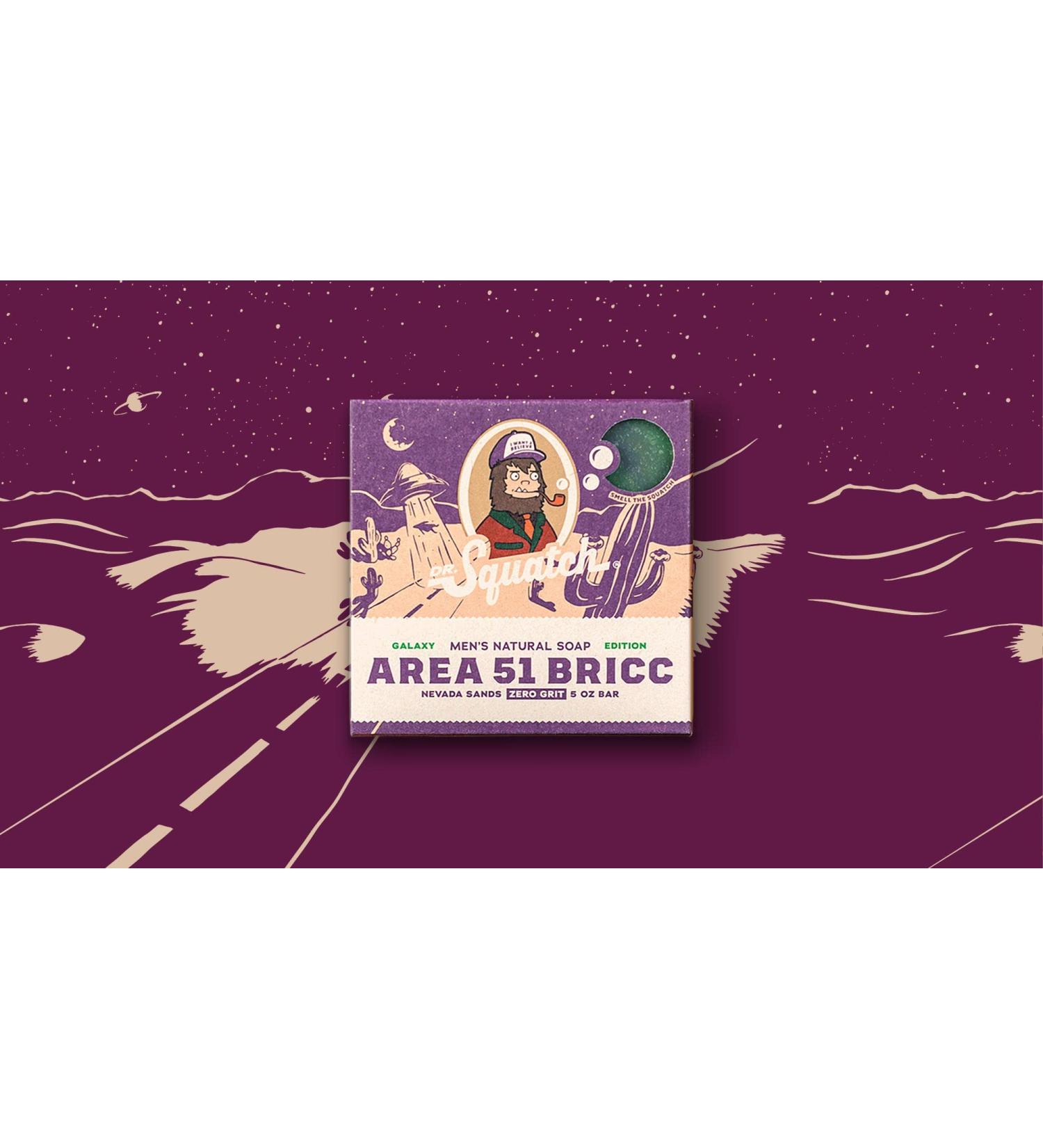 Dr. Squatch Area 51 Bricc Soap Limited Edition