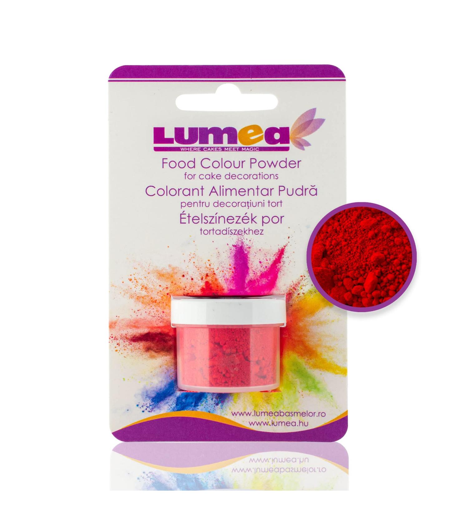 Dekozauber24 Cherry Red Food Coloring Powder Fat-Soluble 2-4g Can for Fondant Marzipan & Cake Decoration | Premium Baking Accessories - Buy Online on GoSupps.com
