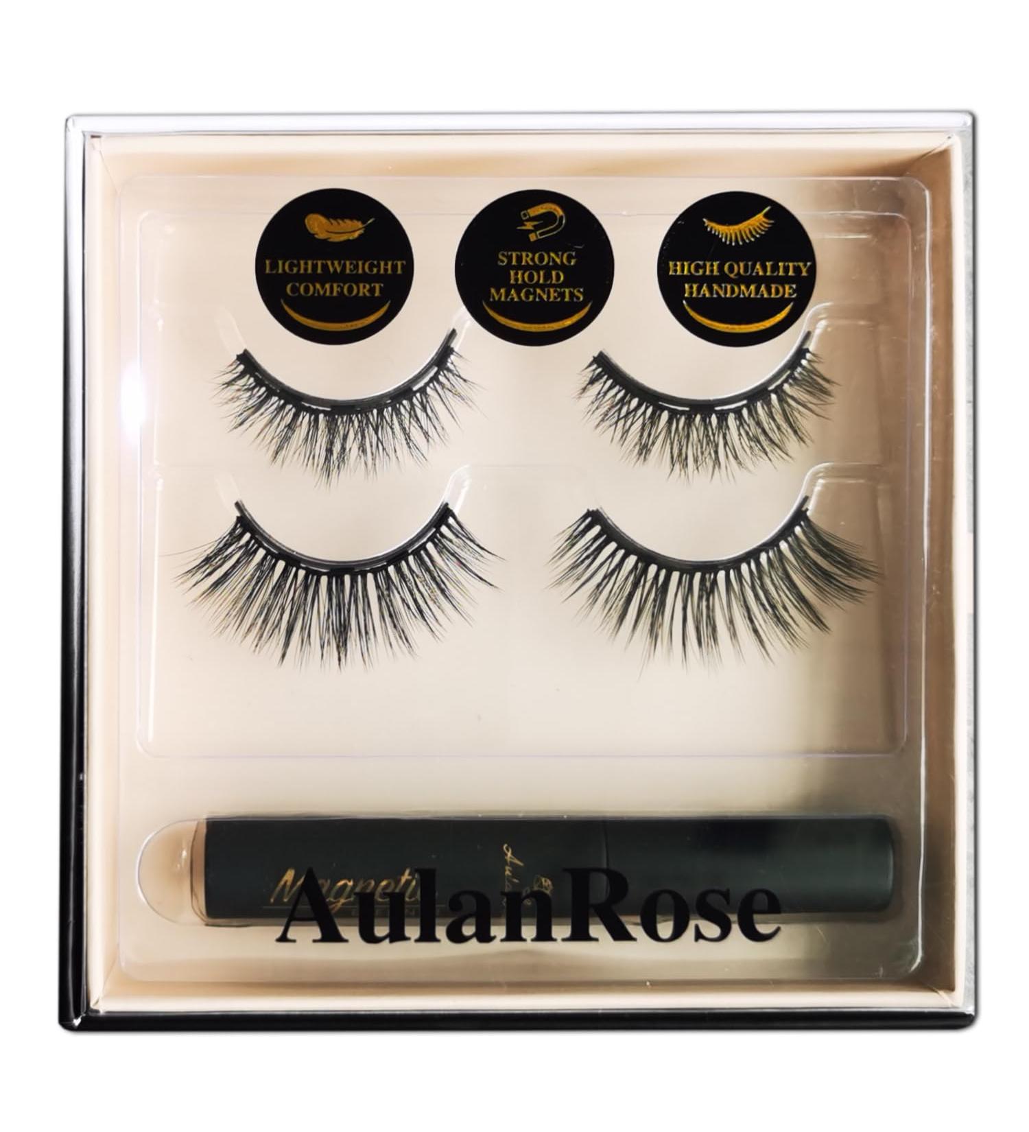 Magnetic Eyelashes for a Natural Look | Wispy Cat Eye Faux Mink | Reusable Cruelty-Free & Vegan | 60 Wears - Buy Online on GoSupps.com