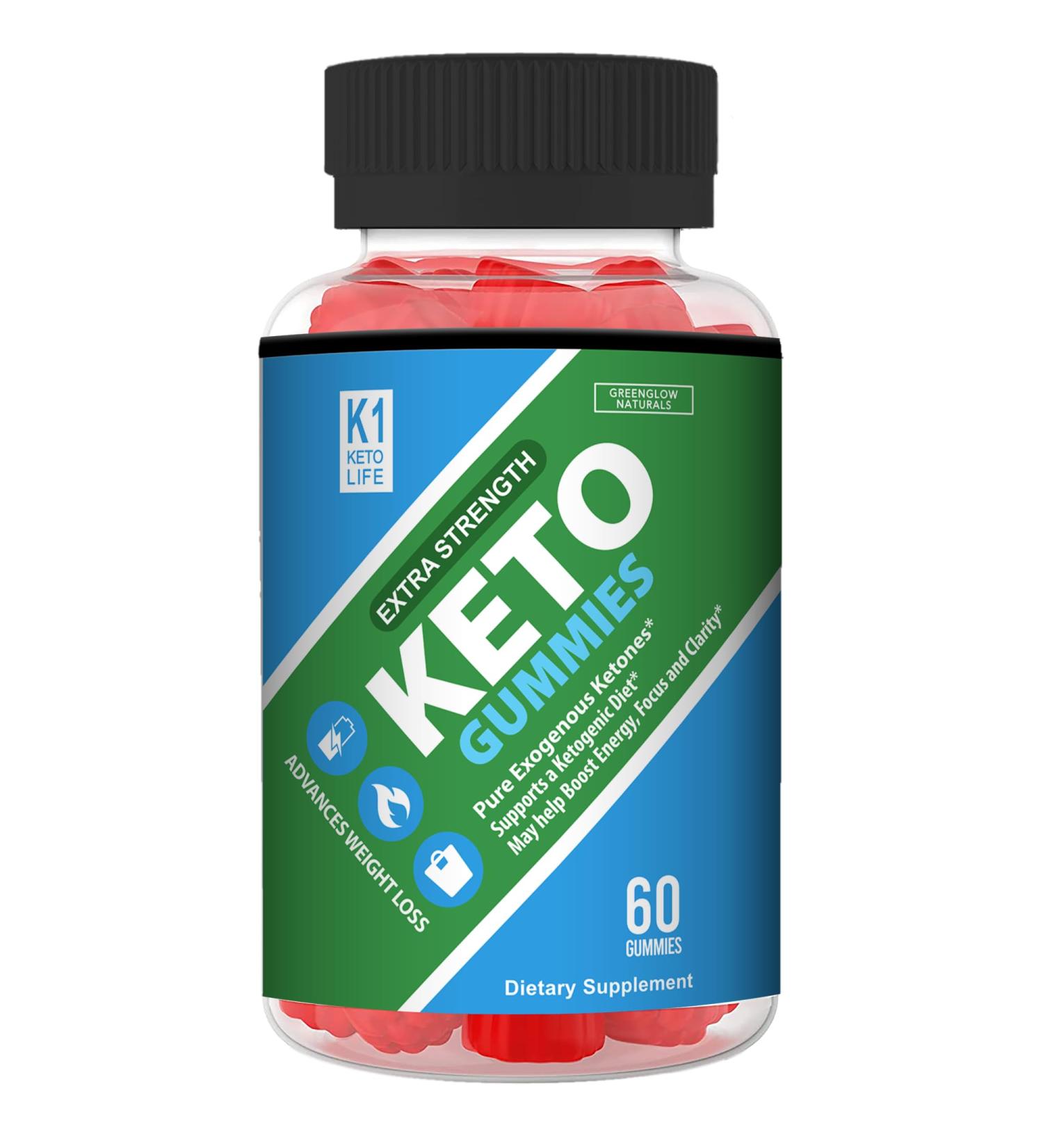 Keto Life ACV Gummies - Shark Keto Approved for Weight Loss - 60 Gummies - Buy Online on GoSupps.com