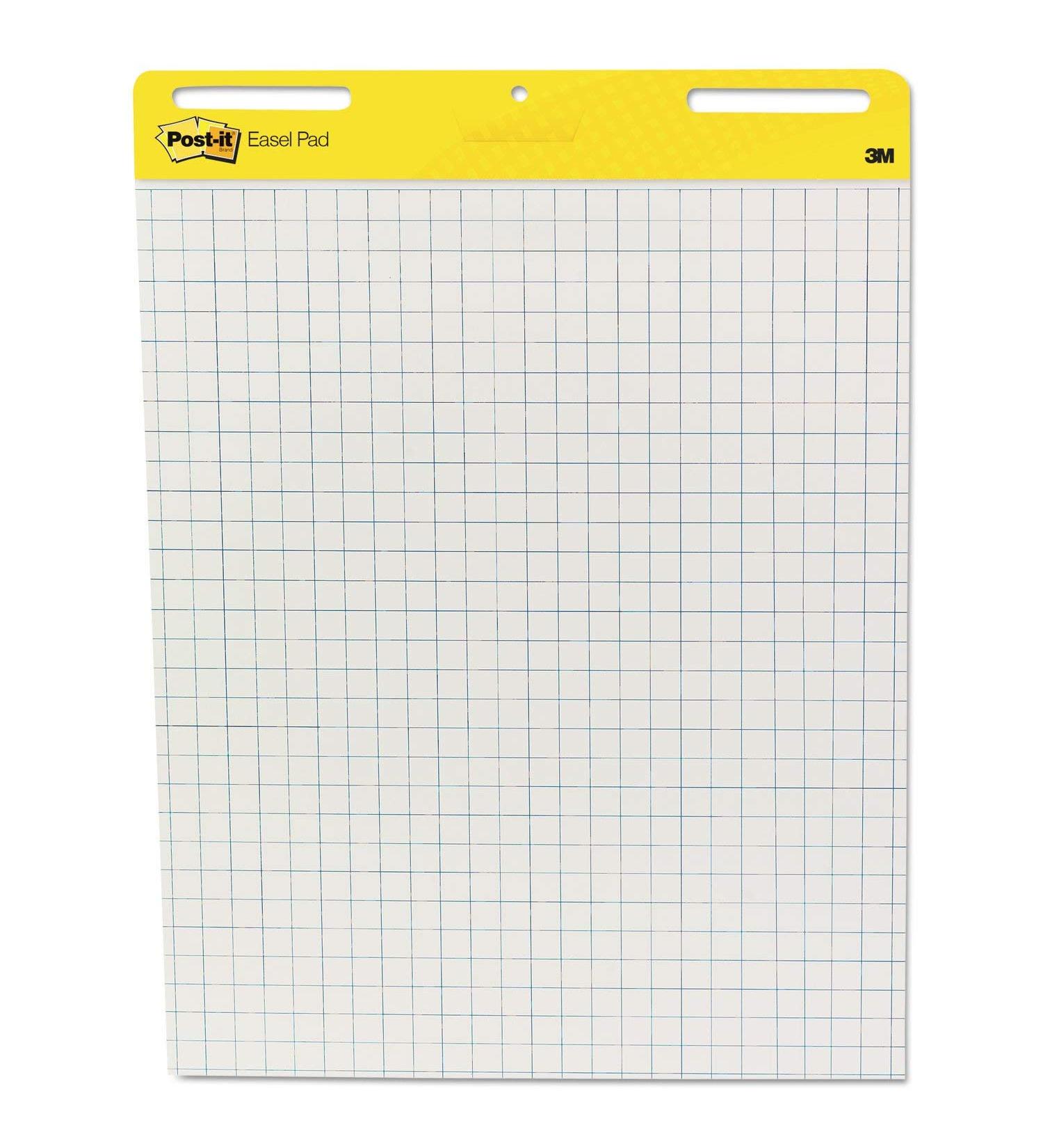 Post-it 560 Self-Stick Easel Pad Grid 30 Sheets 25x30 2/CT - White - Buy Online on GoSupps.com