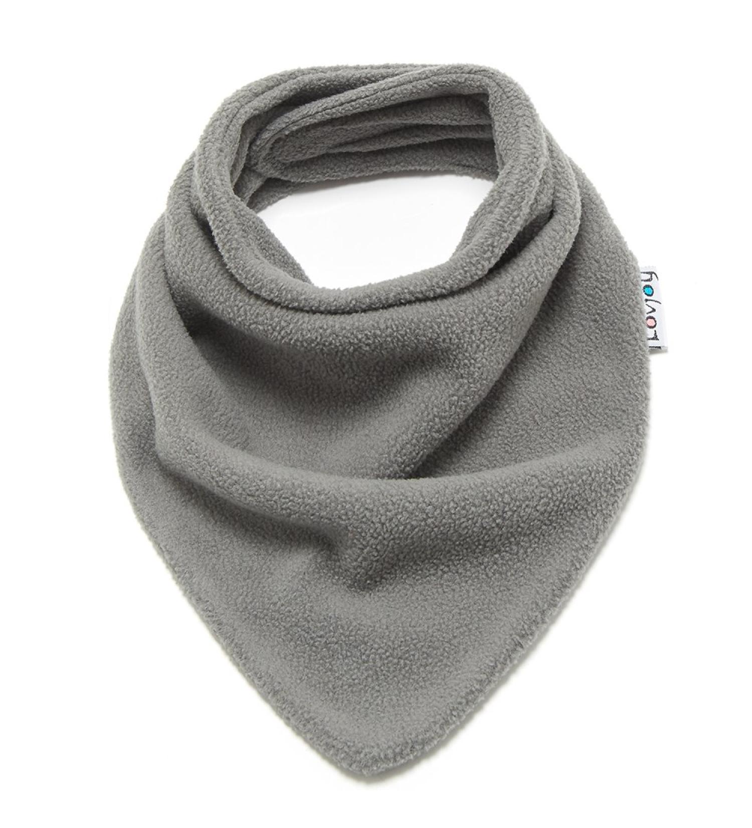 Cute Warm Fleece Baby Toddler Snood/Scarf | Soft & Cozy | 6 months - 5 Years | More Boy & Girl Designs | Plain Grey - Buy Online on GoSupps.com
