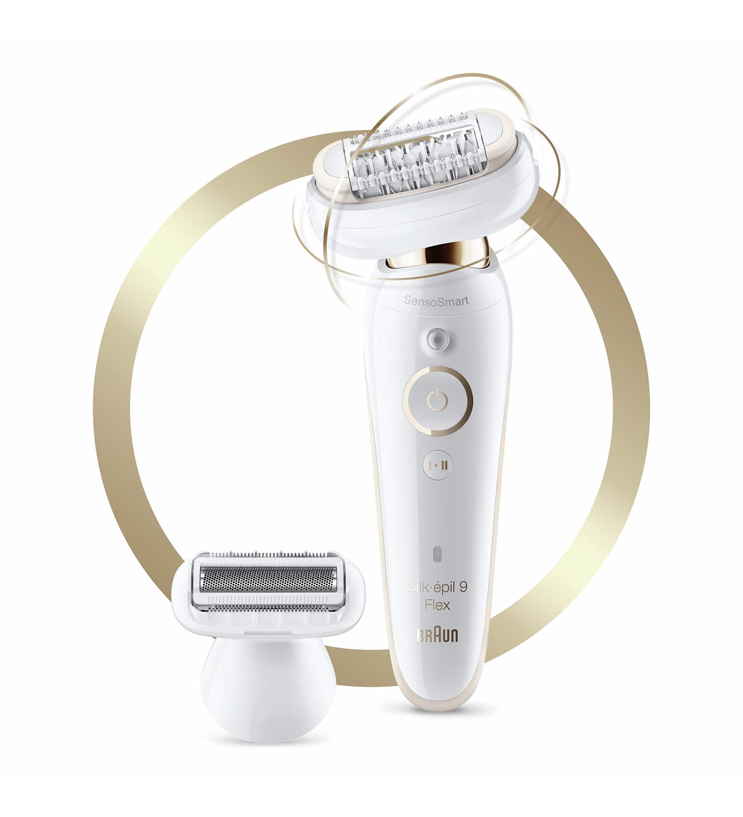 Buy Braun Silk- pil 9 Flex 9-002 Epilator - Flexible Head Non-Slip Handle Pressure Control - Shop Internationally at Best Prices - Buy Online on GoSupps.com