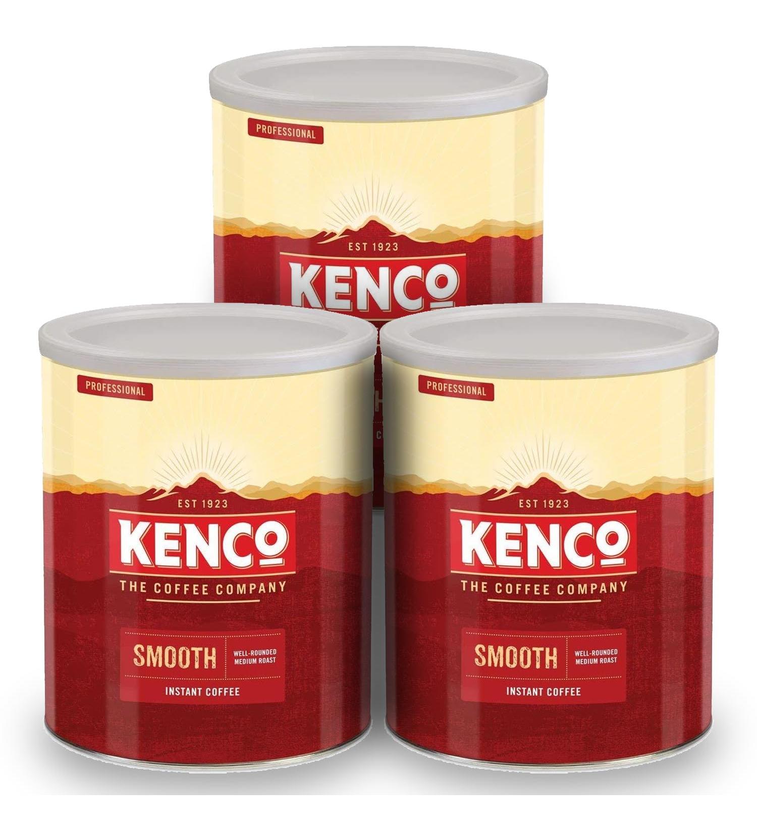 Kenco Smooth Instant Coffee 3x750g - Buy Online on GoSupps.com