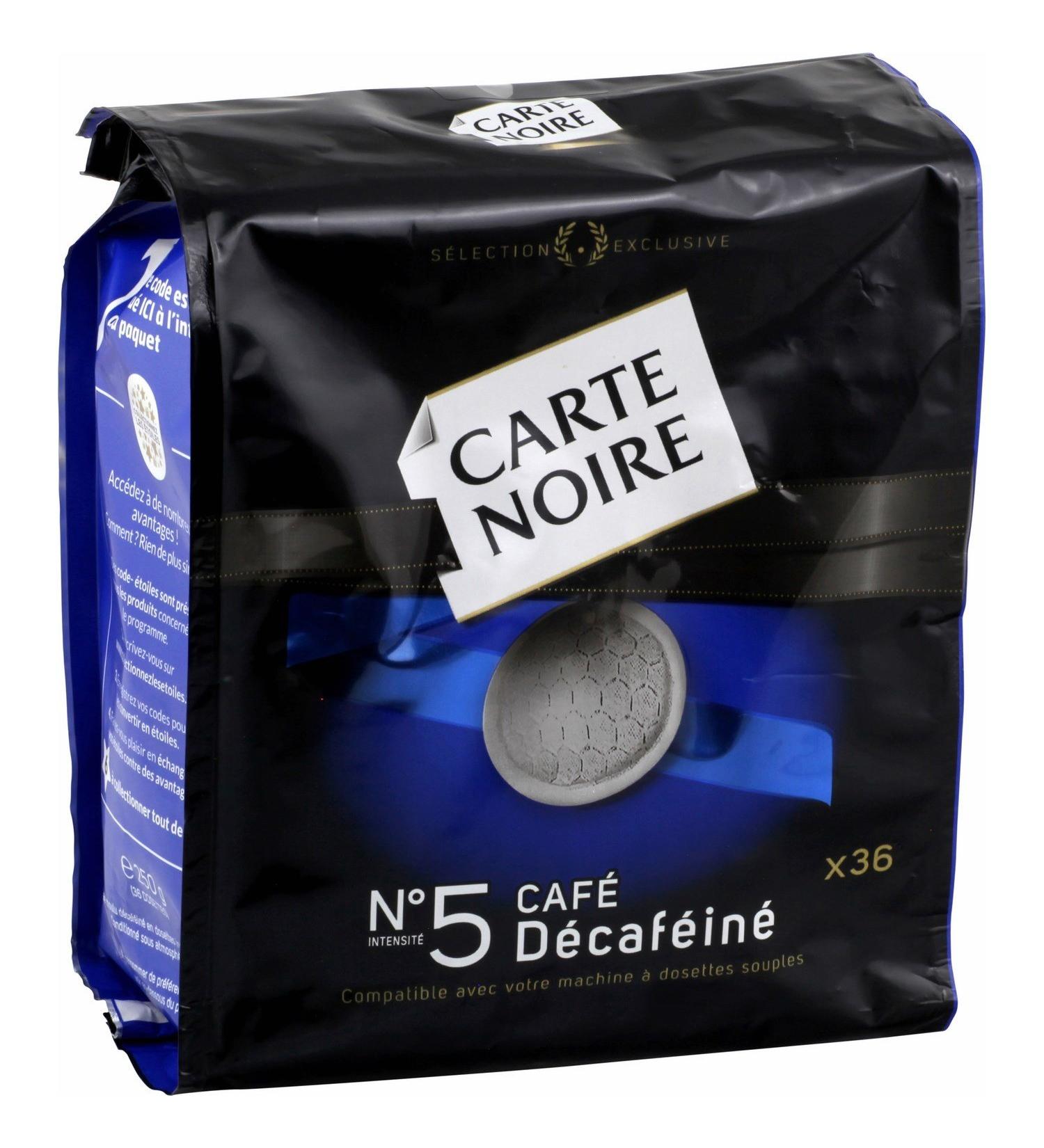 Carte Noire Senseo Decaffeinated 100% Arabica Roast Coffee (72 pods)