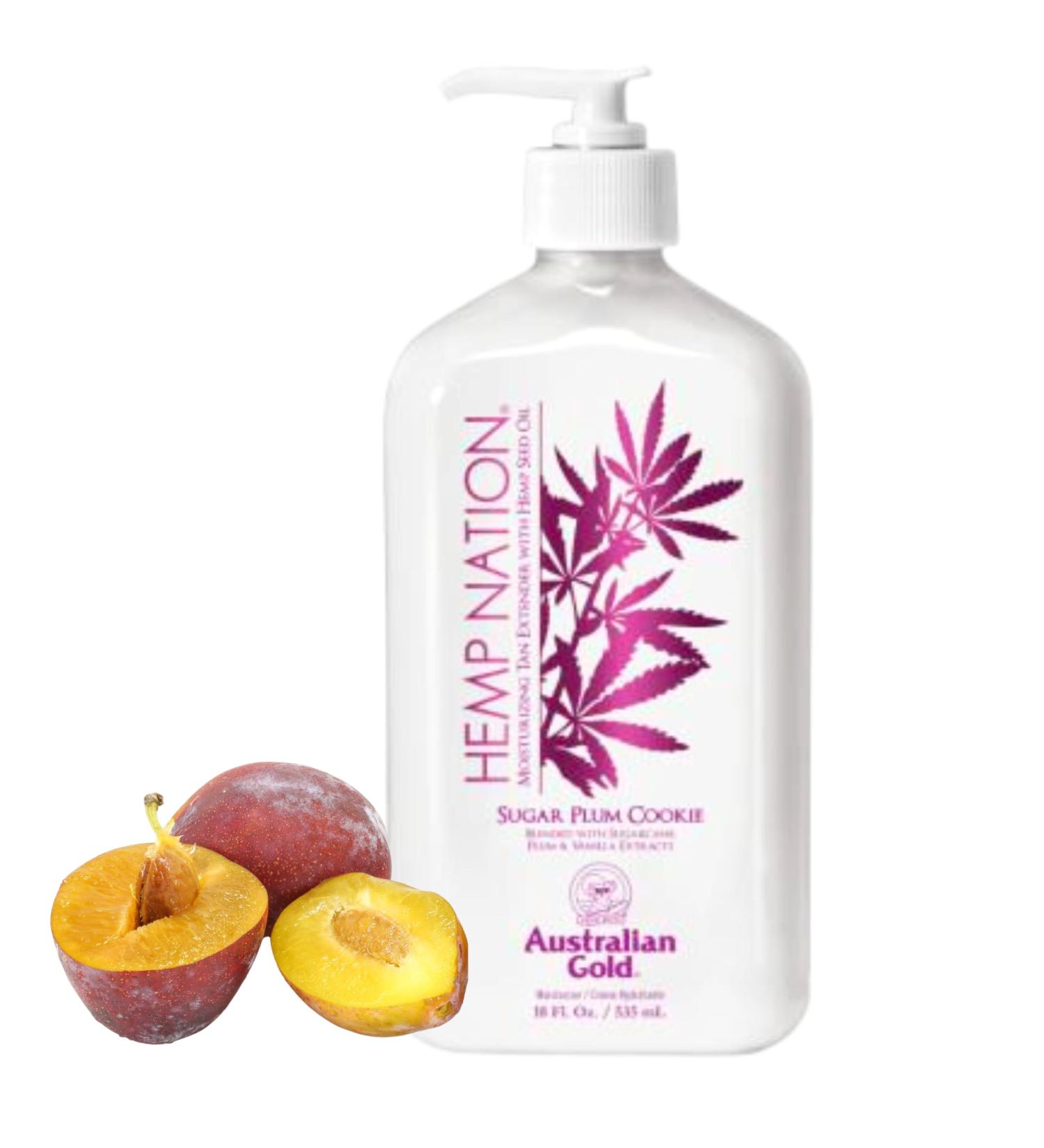 AG Hemp Nation Sugar Plum Cookie Lotion - 18 oz | Best Moisturizer for International Shipping - Buy Online on GoSupps.com