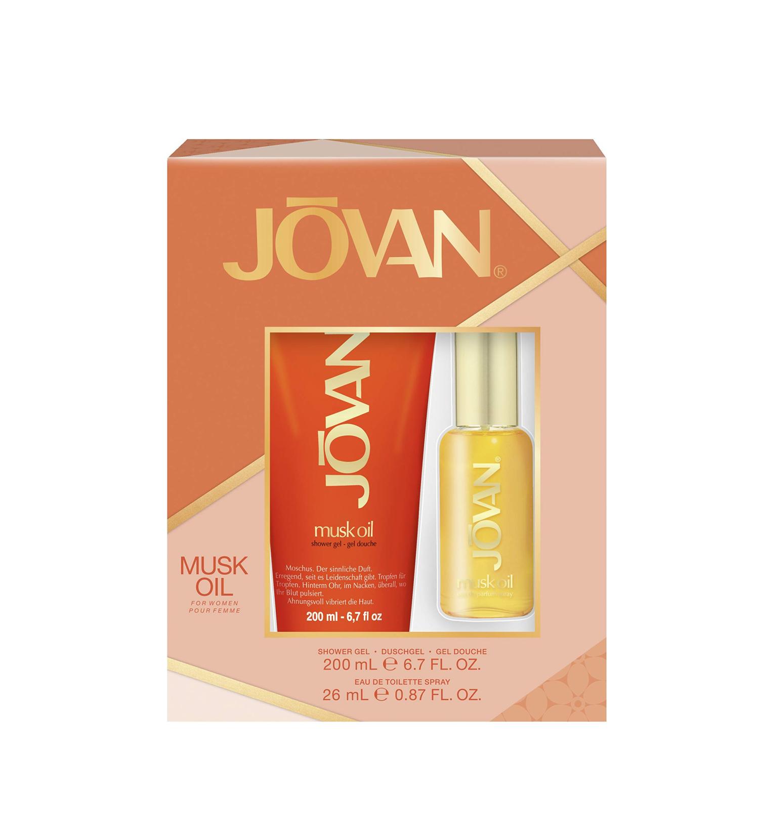 Musk Oil By Jovan Musk For Women Set: Shower Gel+Eau De Toilette