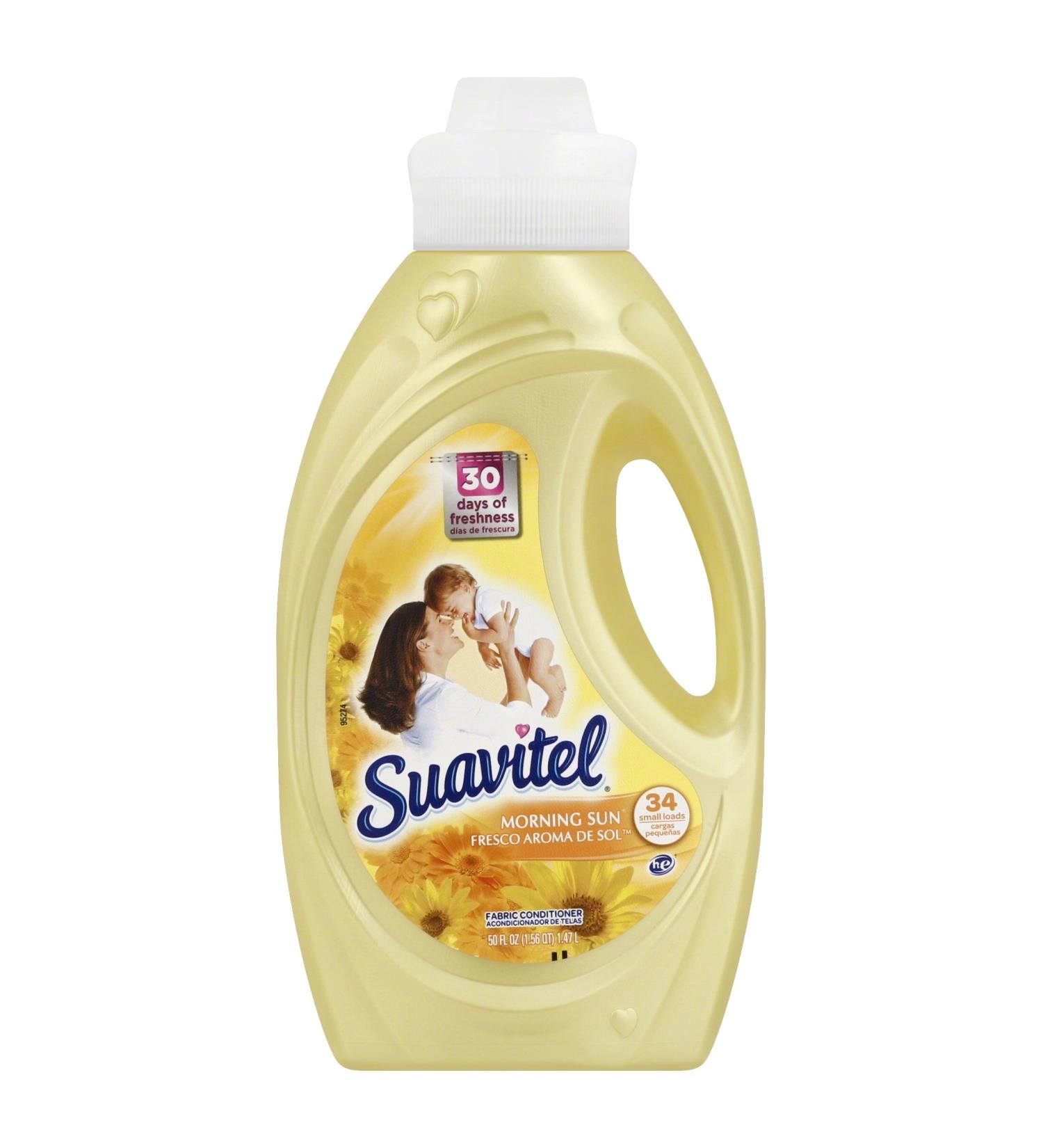 Buy Suavitel Fabric Softener Morning Sun - 50 Oz | Premium Softening for All Fabrics | International Shipping Available - Buy Online on GoSupps.com