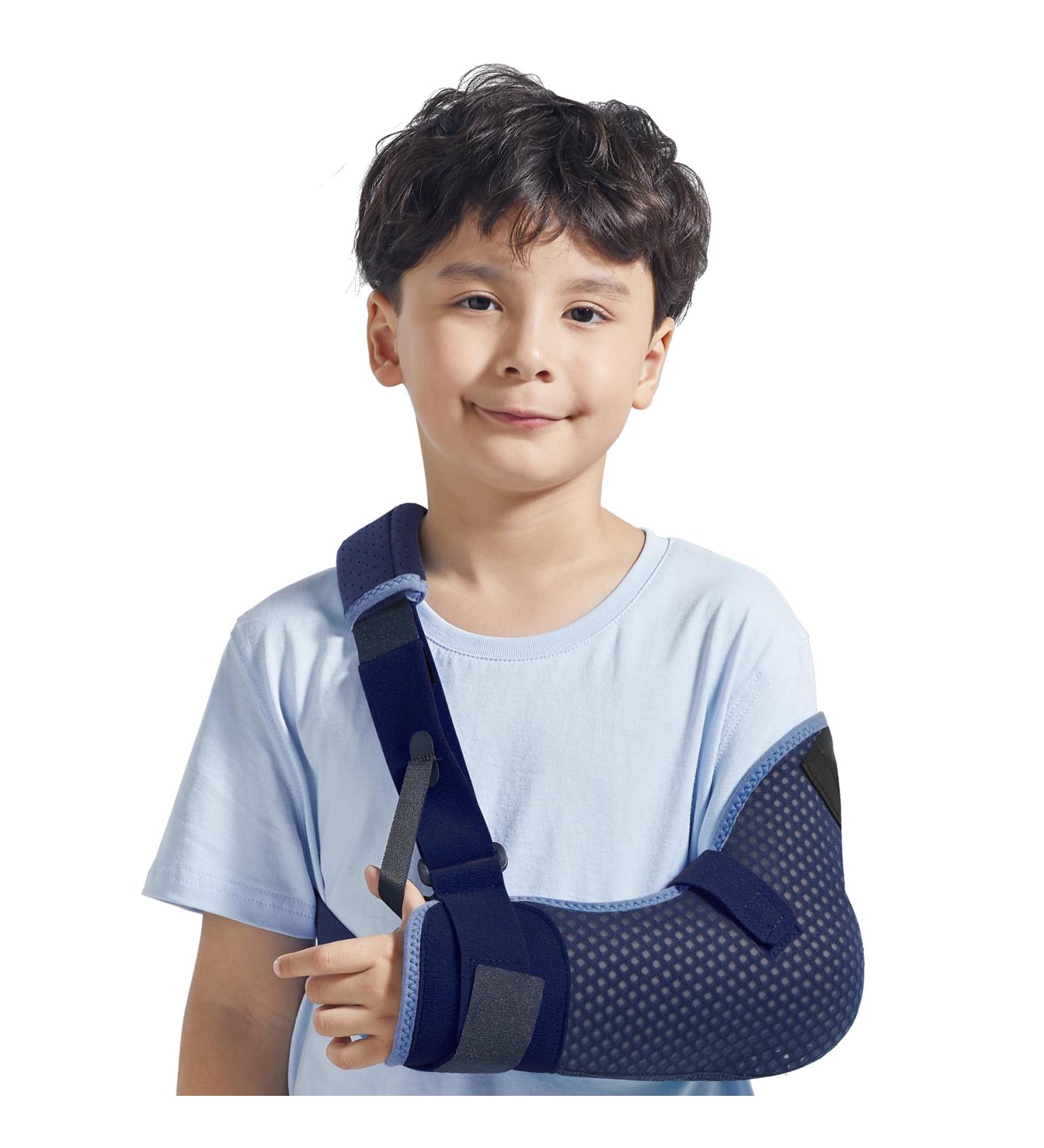Buy Velpeau Kids Arm Sling - Breathable Shoulder Immobilizer for Boys & Girls (XS Left Hand) | International Shipping Available - Buy Online on GoSupps.com