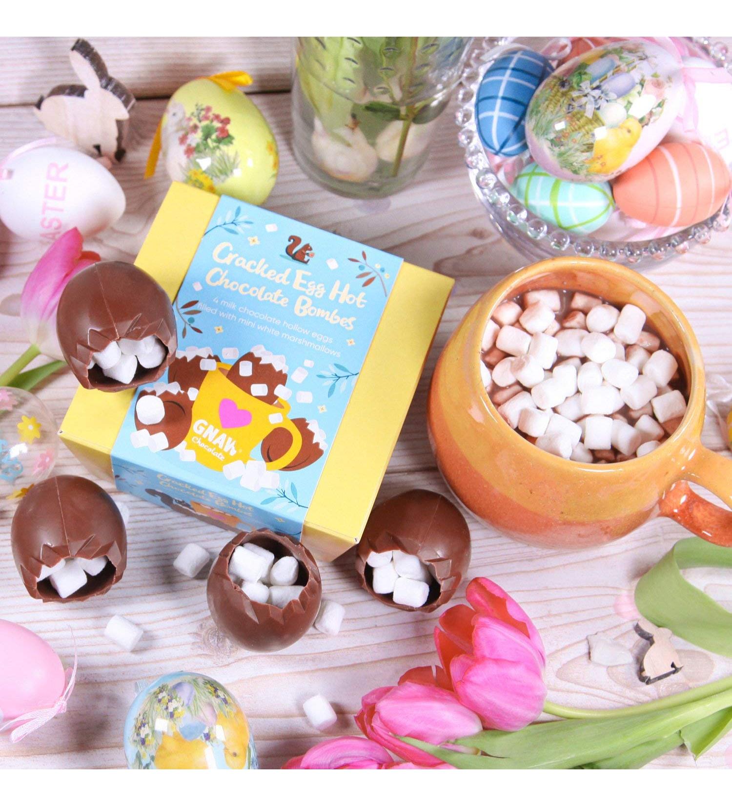 GNAW Cracked Egg Hot Chocolate Bombes - Buy Online on GoSupps.com