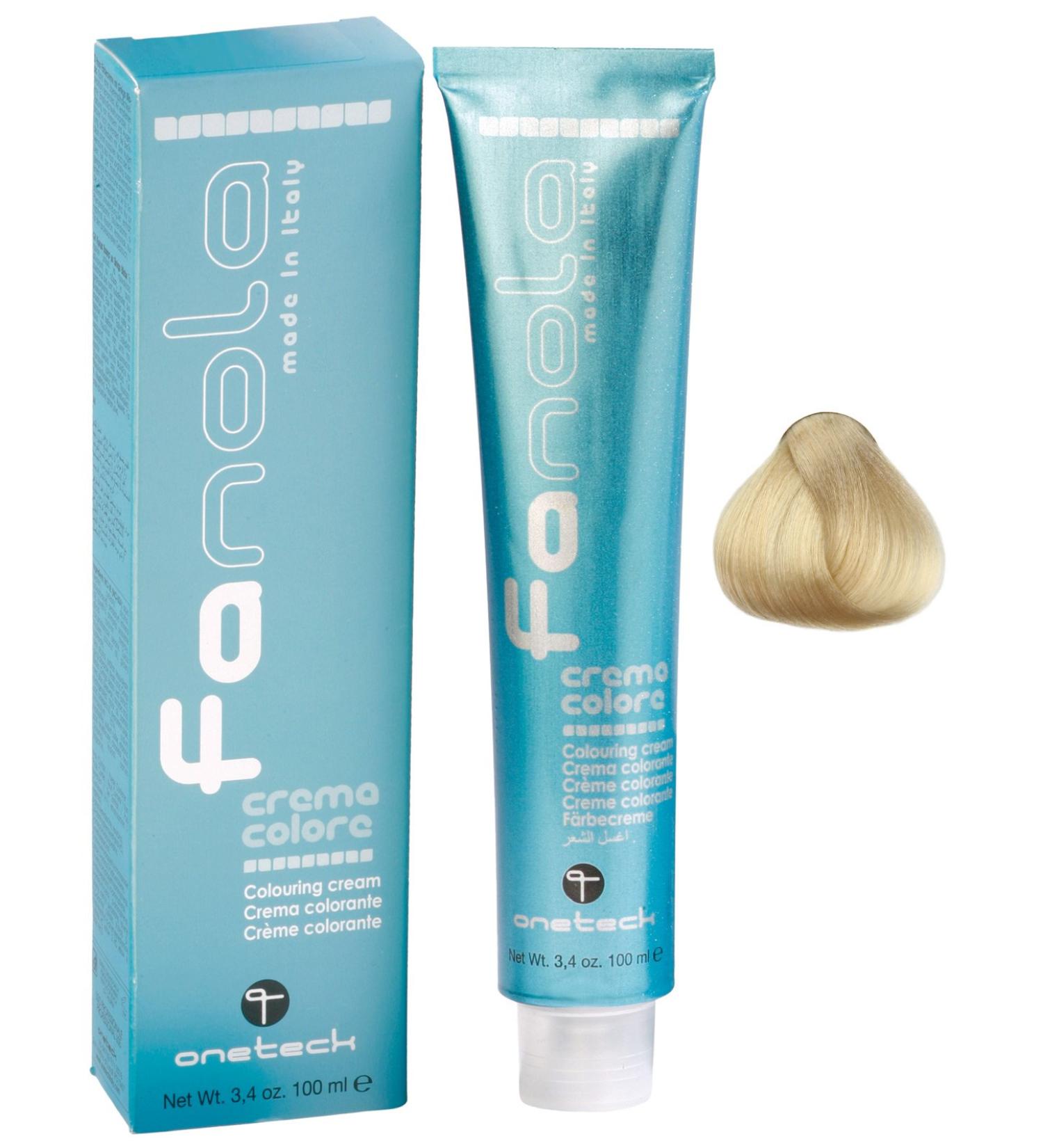 Fanola Crema Colore 11.0 Super Blonde Platinum 100 ml - Pack of 1 - Buy Online on GoSupps.com