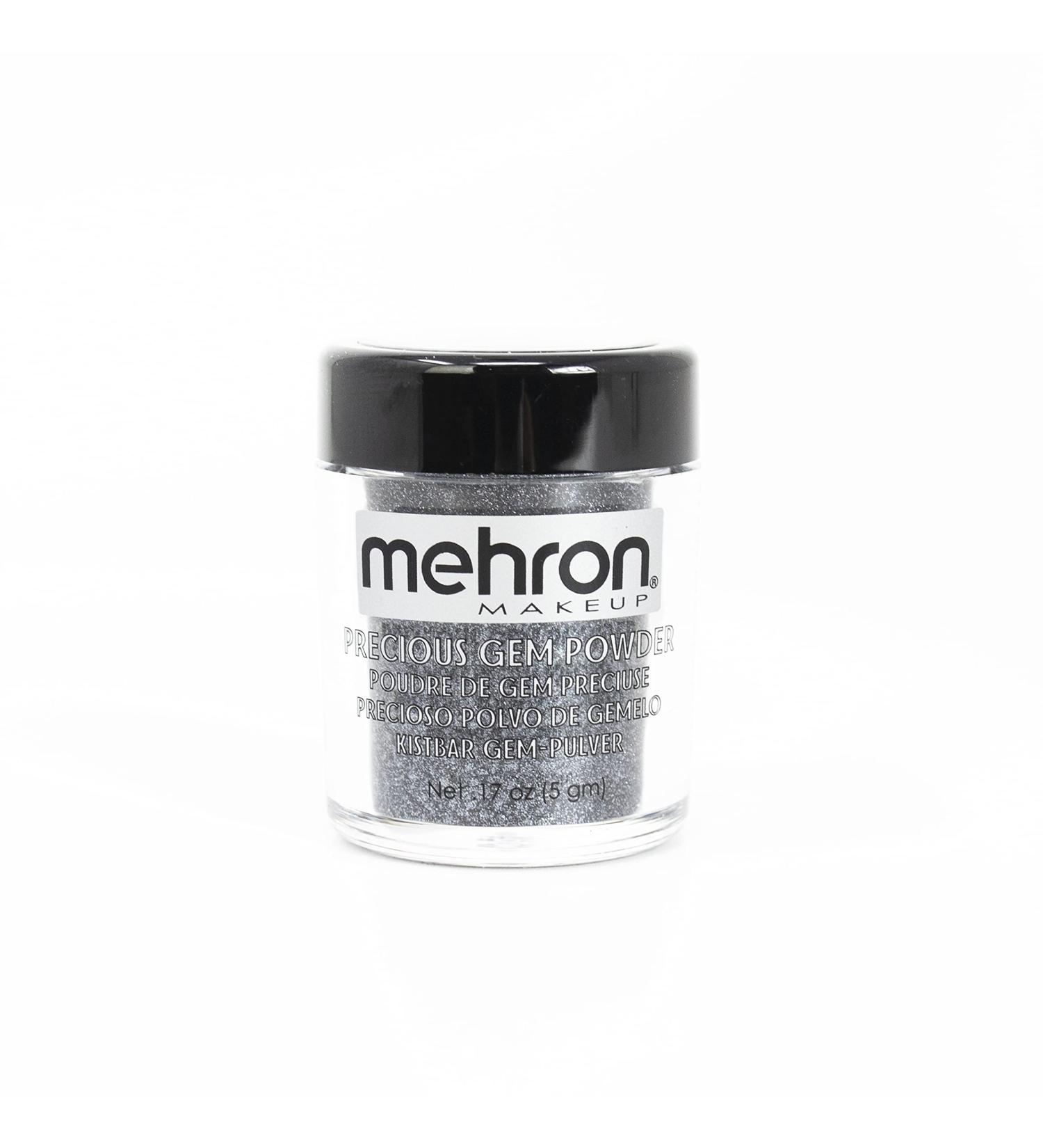Mehron Precious Gem Loose Pigment Shimmer Eye Powder (.17oz) - Black Onyx - Buy Online on GoSupps.com