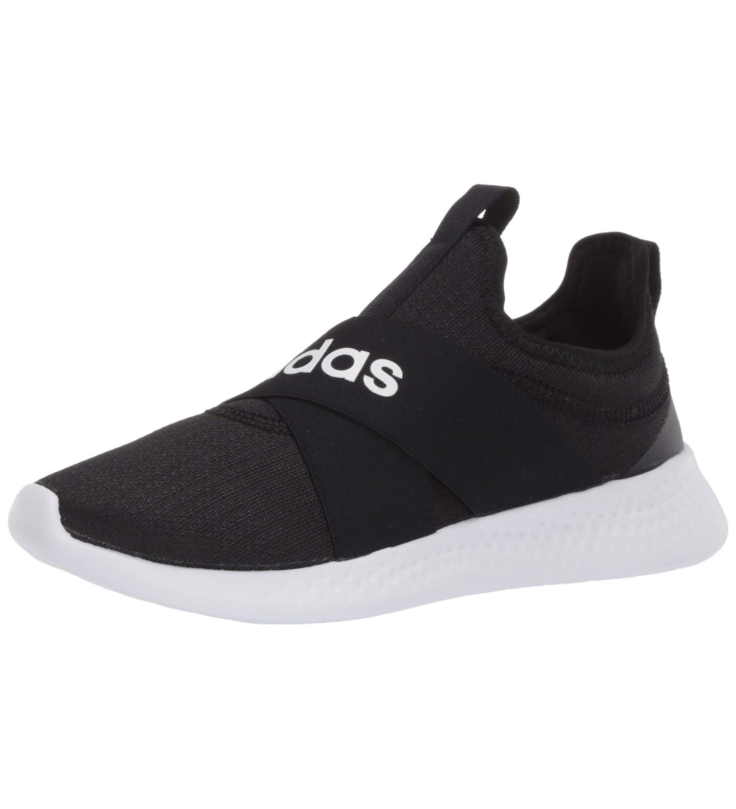 adidas Women's Puremotion Adapt Running Shoe 8 - Core Black/White/Grey - Buy Online on GoSupps.com