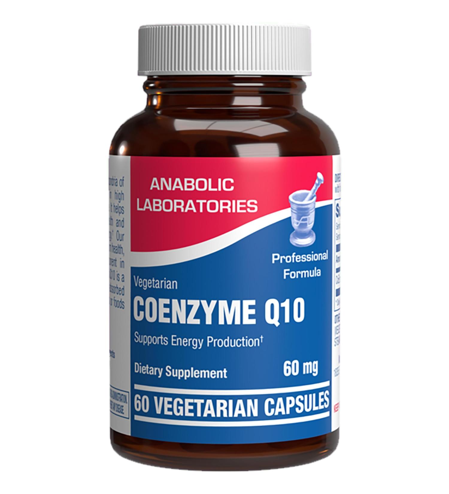 High Absorption CoQ10 Supplement - Clinical Formula Coenzyme Q10 60mg for Skin Heart Energy Antioxidant and Brain Support - Easy to Swallow - Made in The USA in cGMP Facilities - 60 Servings - Buy Online on GoSupps.com