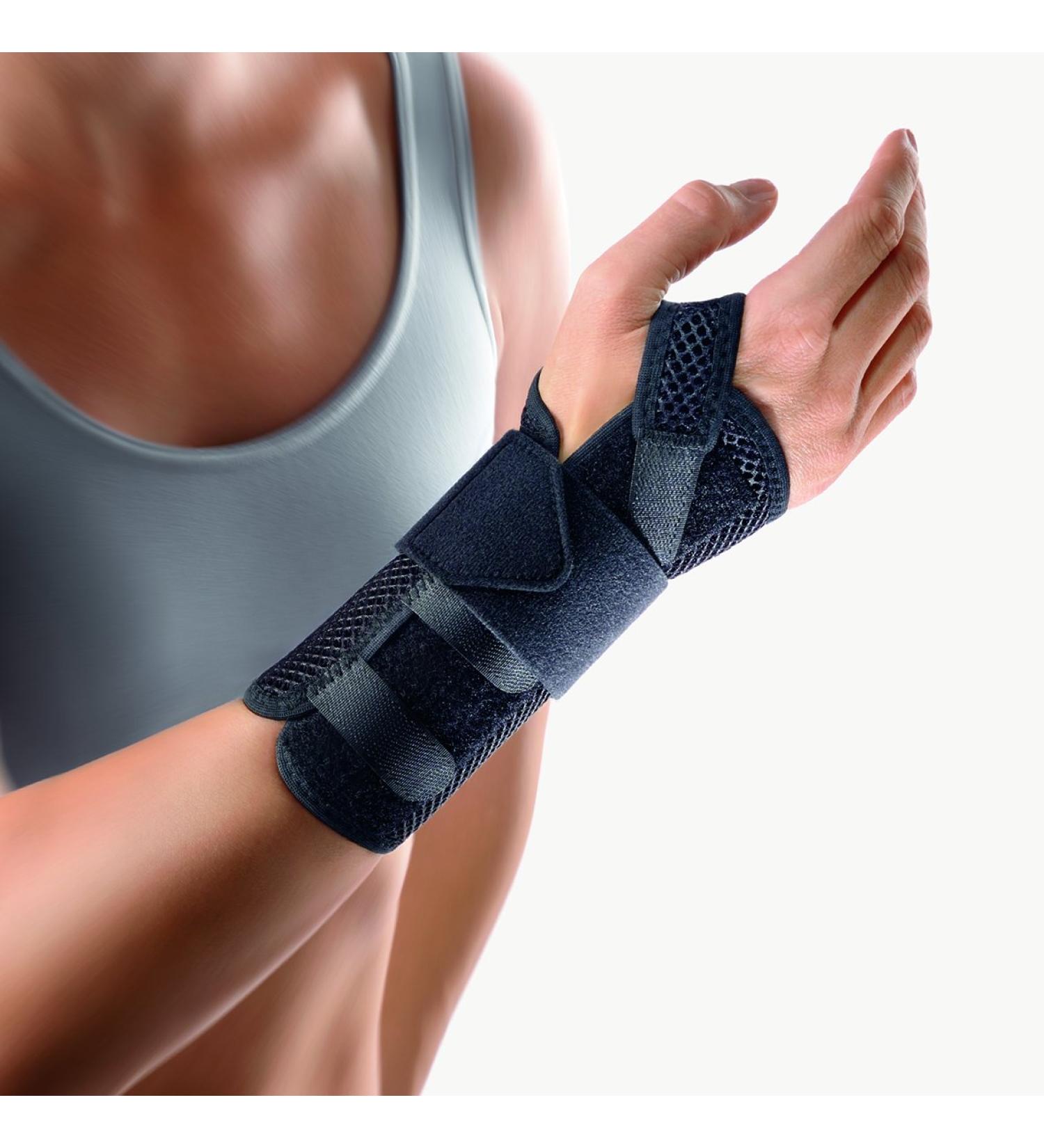 Bort 112730 Small Right Black Manustable Wristwear | Portable Short Wrist Support in Multiple Colors - Buy Online on GoSupps.com