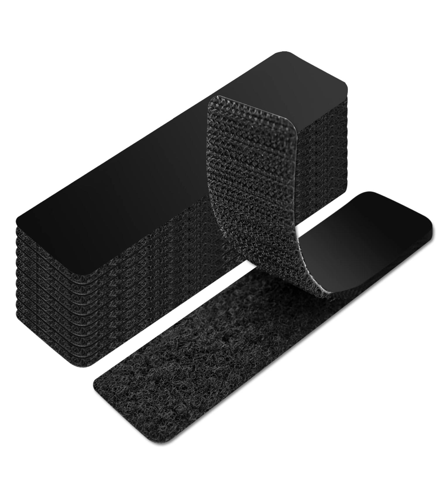 Art3d 16 Sets Double-Sided Hook and Loop Tape Sticky Back Adhesive Strips - Heavy Duty 1 in. x 4 in - Buy Online on GoSupps.com