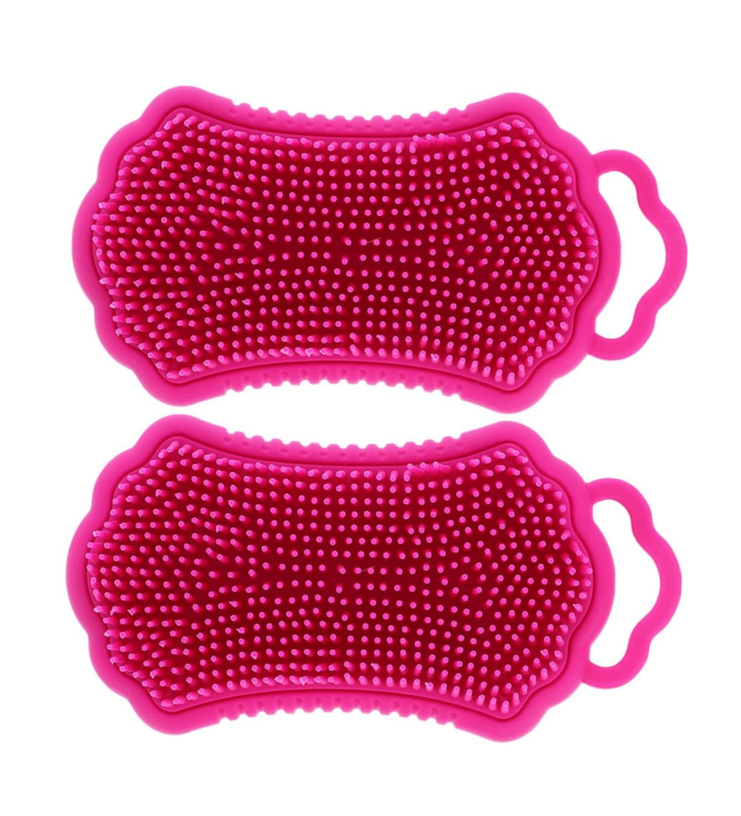 Sewoart Silicone Scalp Massager & Body Cleaning Brush - 2 Pack Hairbrush for Ultimate Hair & Skin Care | International Shipping Available - Buy Online on GoSupps.com