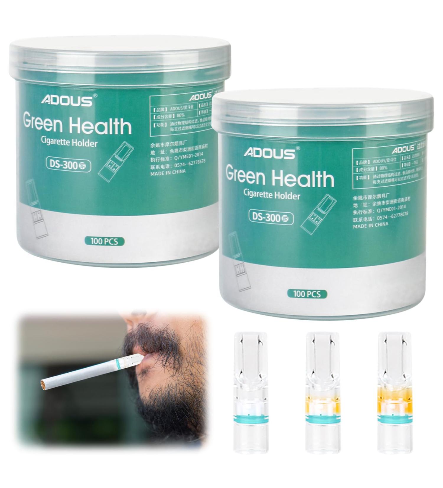 Cigarette filter 200 pieces cigarette filter attachment antitar filter for cigarettes cigarette filter attachment for less tar and nicotine normal - Buy Online on GoSupps.com