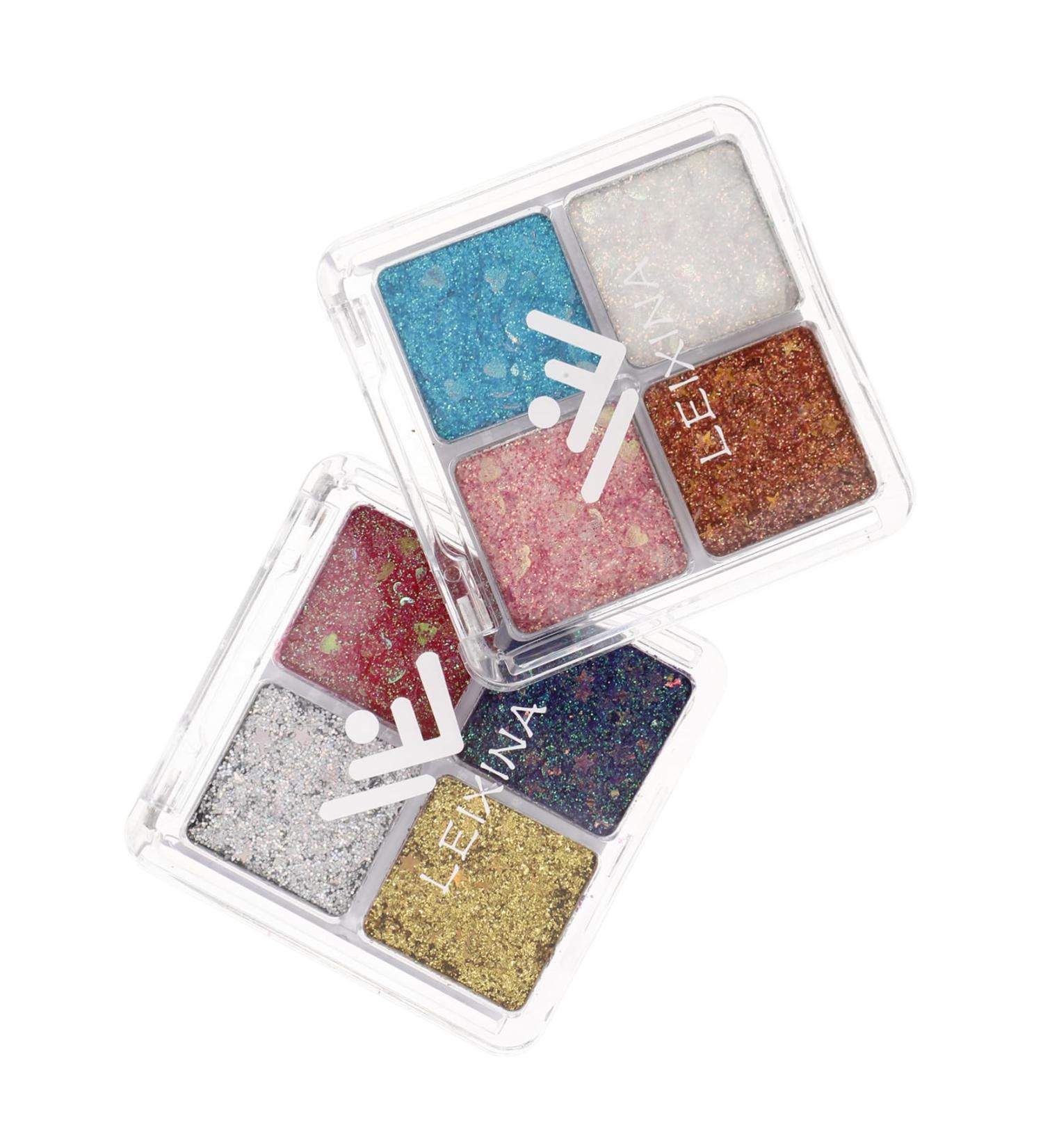 AUTSUPPL 2pcs Glitter Eye Makeup Sparkly Eyeshadow Eyeshadows Eyeshadow Single Makeup Eyeshadow Face Glitter - Buy Online on GoSupps.com