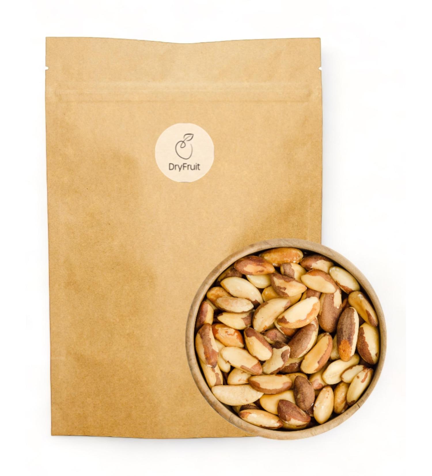 Buy Dry Paranese Nuts 500g from Bolivia | Untreated Raw & Natural Crunchy Snacks | Healthy Snacking Options | International Shipping - Buy Online on GoSupps.com