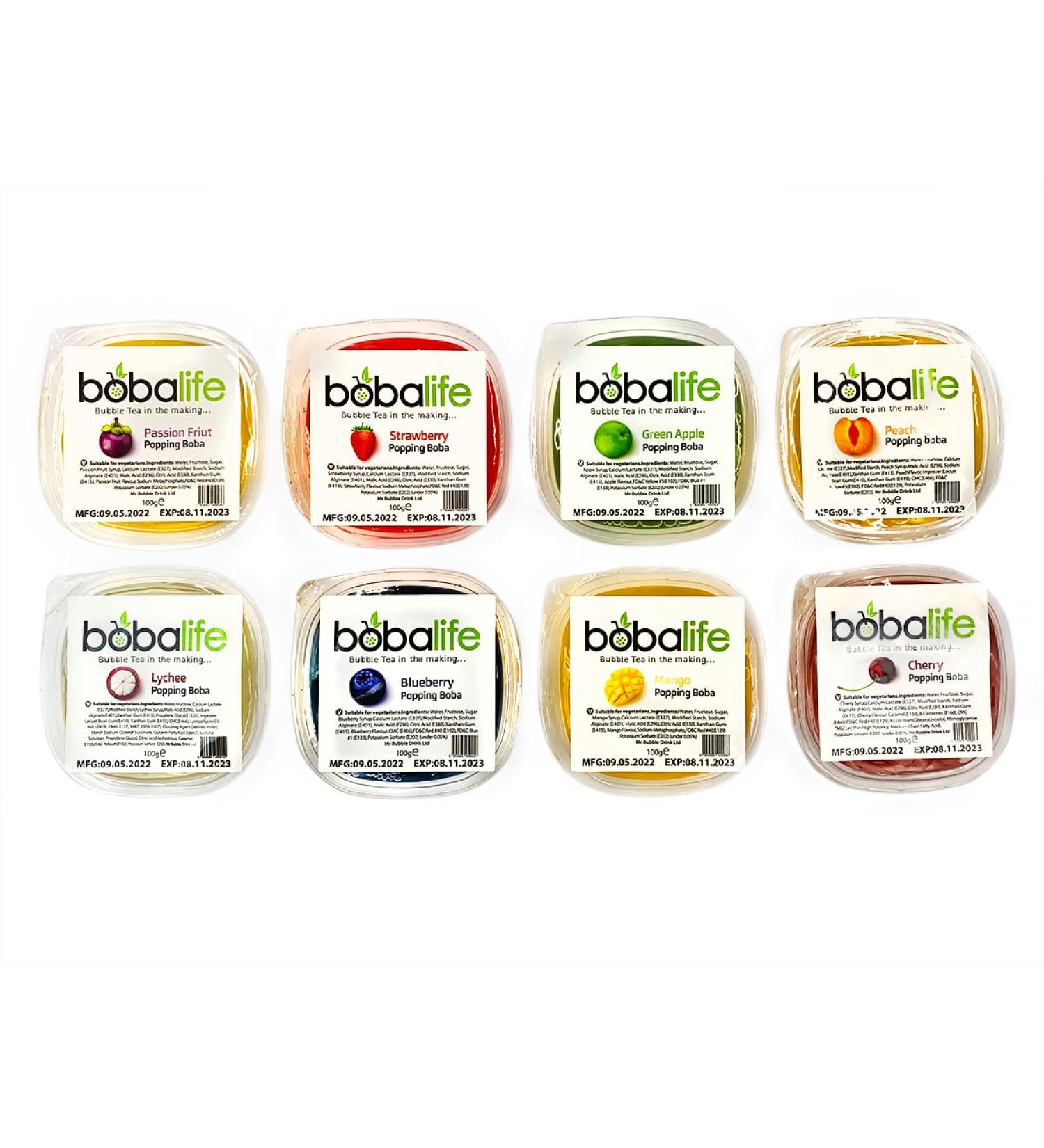 Bobalife Popping Boba Multipack - Bursting with Flavor and Fun! - Buy Online on GoSupps.com