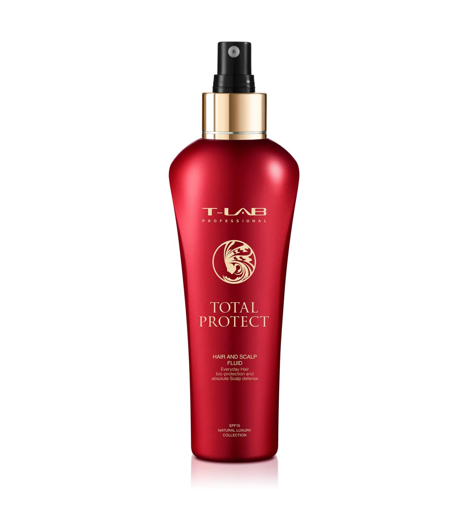 Buy T-LAB PROFESSIONAL Total Protect Hair & Scalp Fluid - Daily Protection from Heat Sea Salt & Blue Light | Healthy Hair Care 5.07 Fl Oz - Buy Online on GoSupps.com