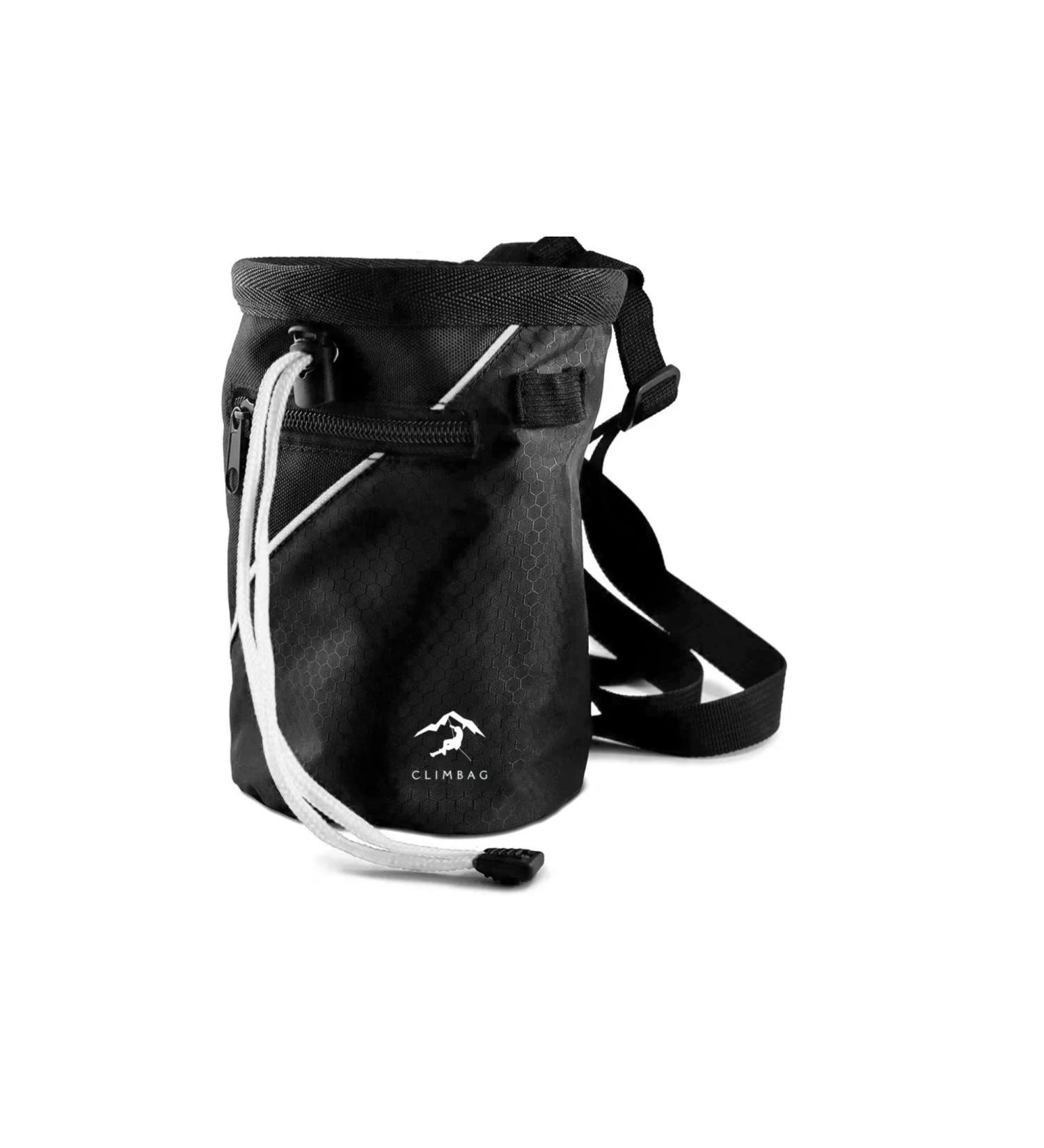 Chalk Bag with Chalk Ball Set - Ideal for Climbers, Gymnasts, Weightlifters - Enhances Grip, Keeps Hands Dry - Perfect Training Accessory - Buy Online on GoSupps.com