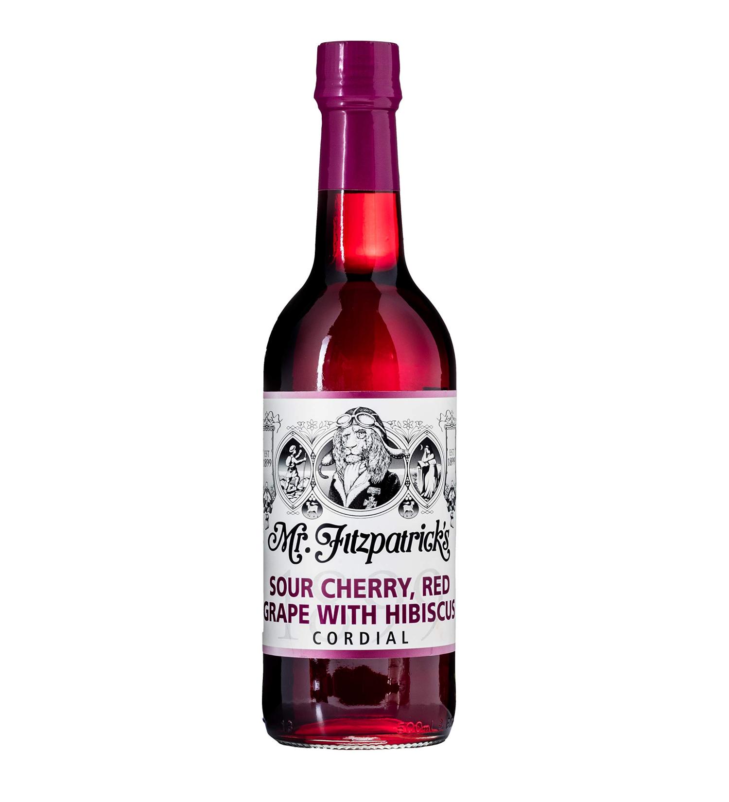 Mr Fitzpatricks Sour Cherry and Red Grape Cordial 500 g