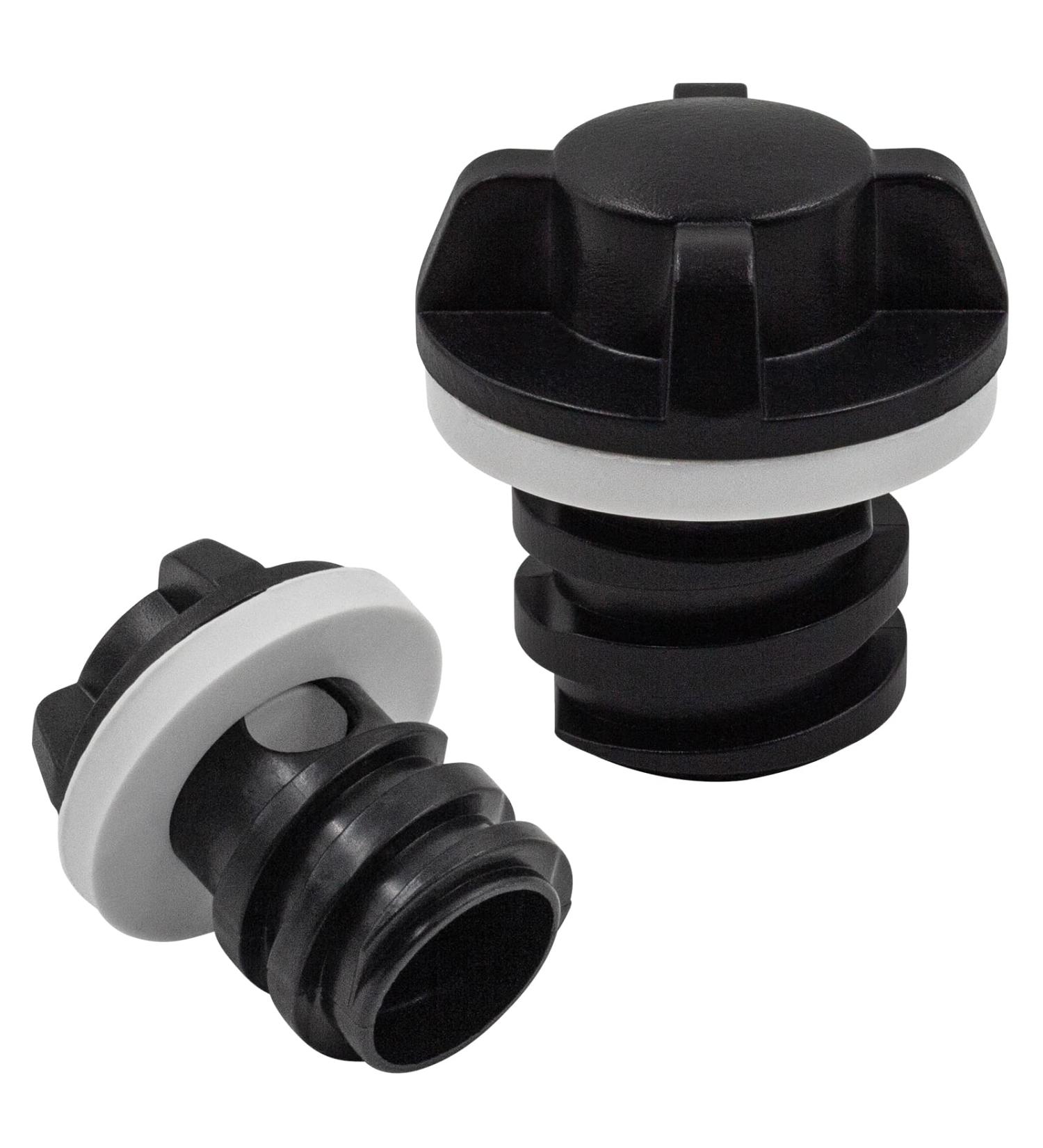 2 Pack YETI-Compatible Cooler Drain Plugs | Large & Small Sizes | For YETI & RTIC Coolers | Easy-to-Install Cooler Accessories - Buy Online on GoSupps.com