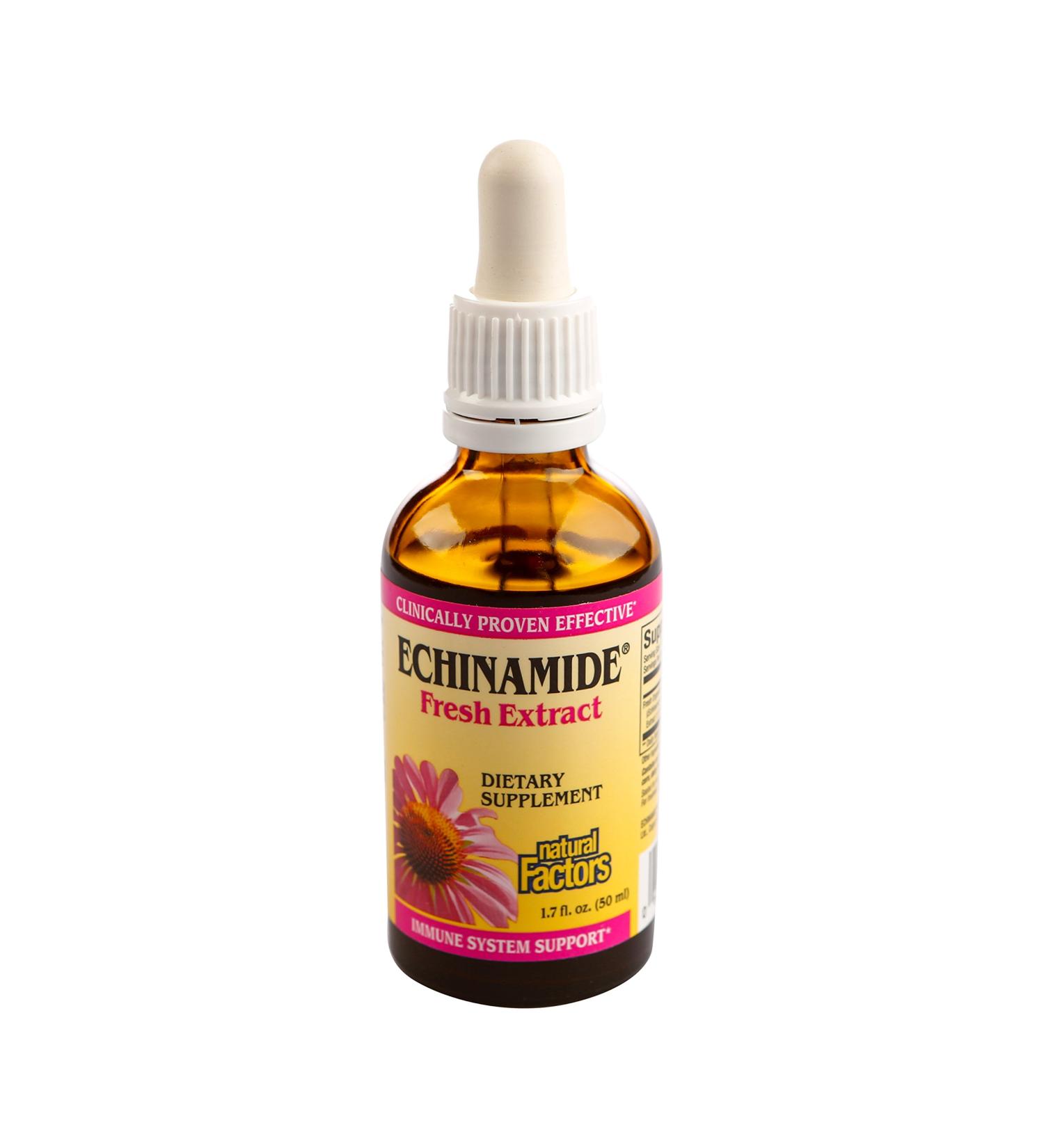 Natural Factors Echinamide Fresh 1.7 fl oz | Immune Support & Health Benefits - Buy Online on GoSupps.com