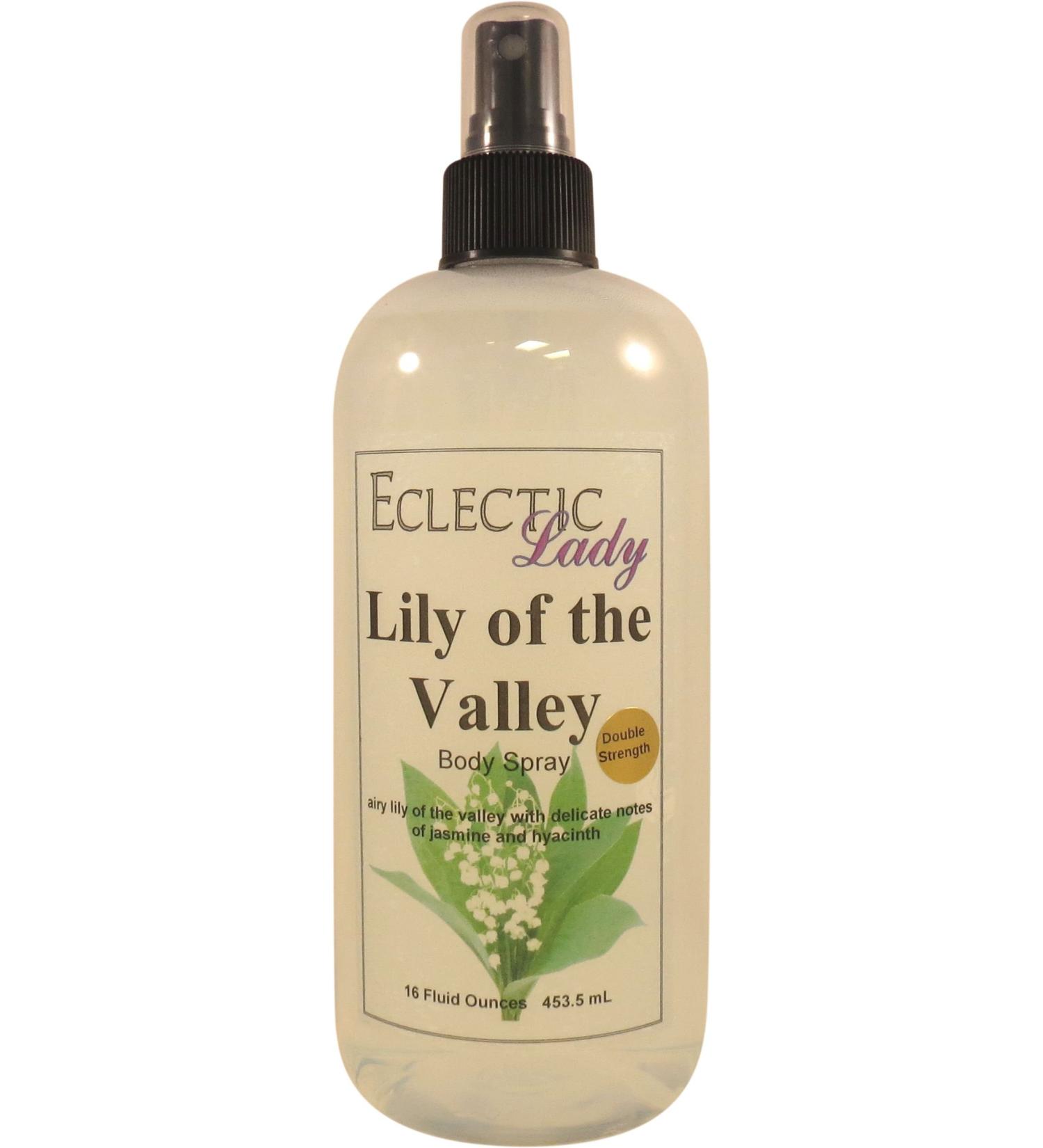 Lily Of The Valley Body Spray (Double Strength) 8 ounces Body Mist for Women with Clean Light & Gentle Fragrance Long Lasting Perfume with Comforting Scent for Men & Women Cologne with Soft 8 Fluid Ounces (Double Strength) - Buy Online on GoSupps.com