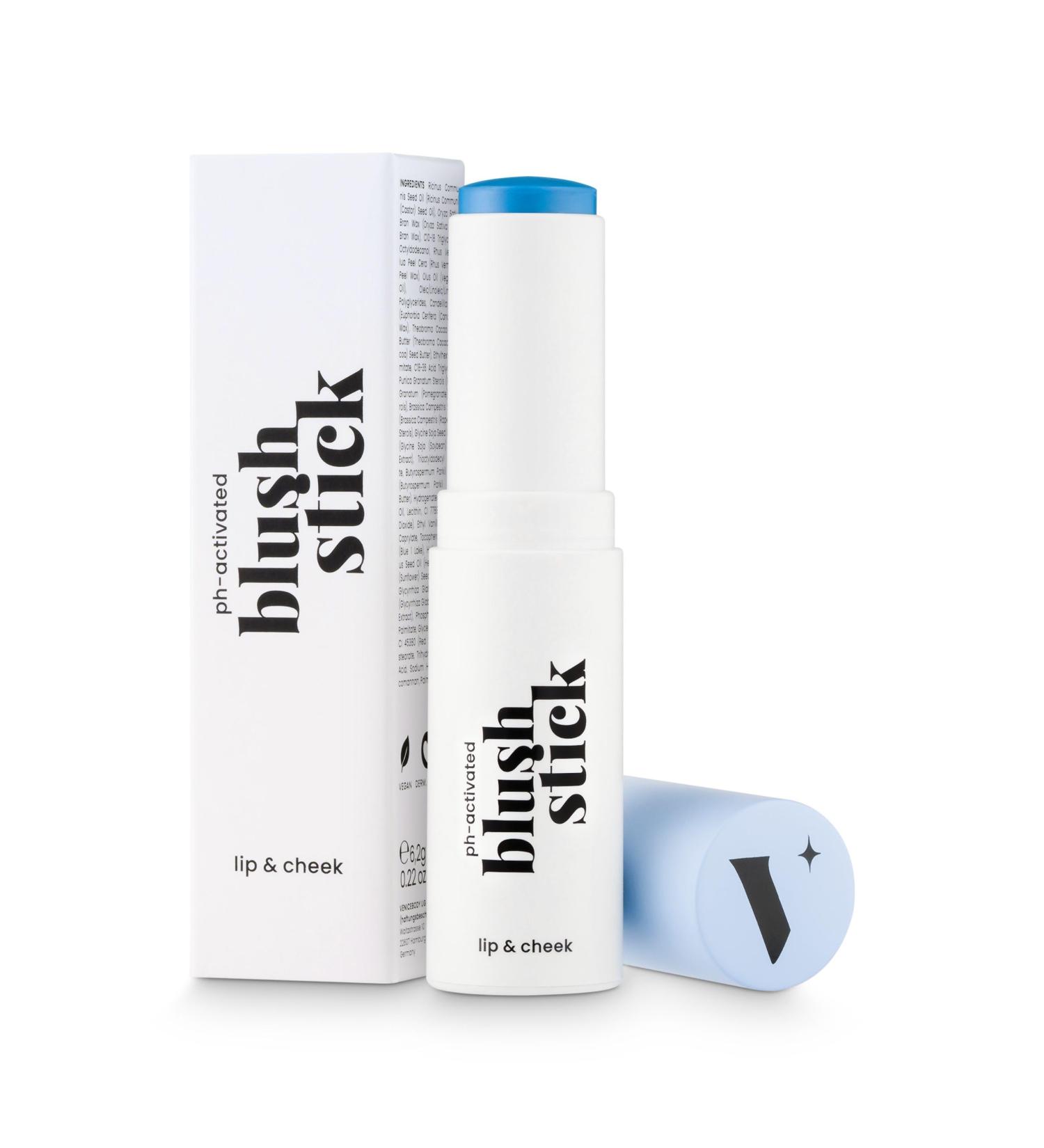 VENICEBODY PH-Activated Blush Stick for Lips & Cheeks | Natural Luminous Blush | International Shipping Available - Buy Online on GoSupps.com