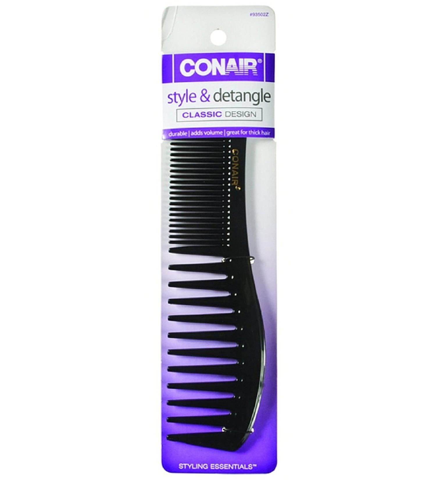 Conair Styling Essentials Wide-Tooth Lift Comb 1 ea (Pack of 2)