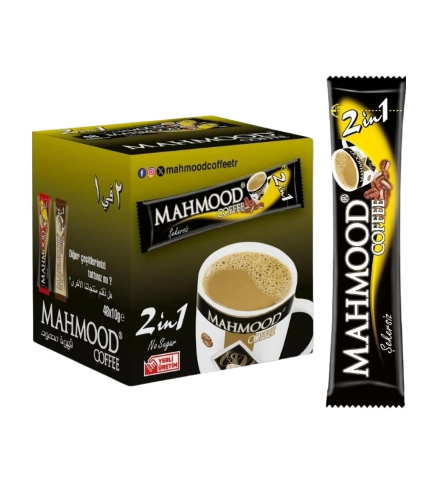 Mahmood Coffee 2 en 1 Caf instantan 48 pi ces - Buy Online on GoSupps.com