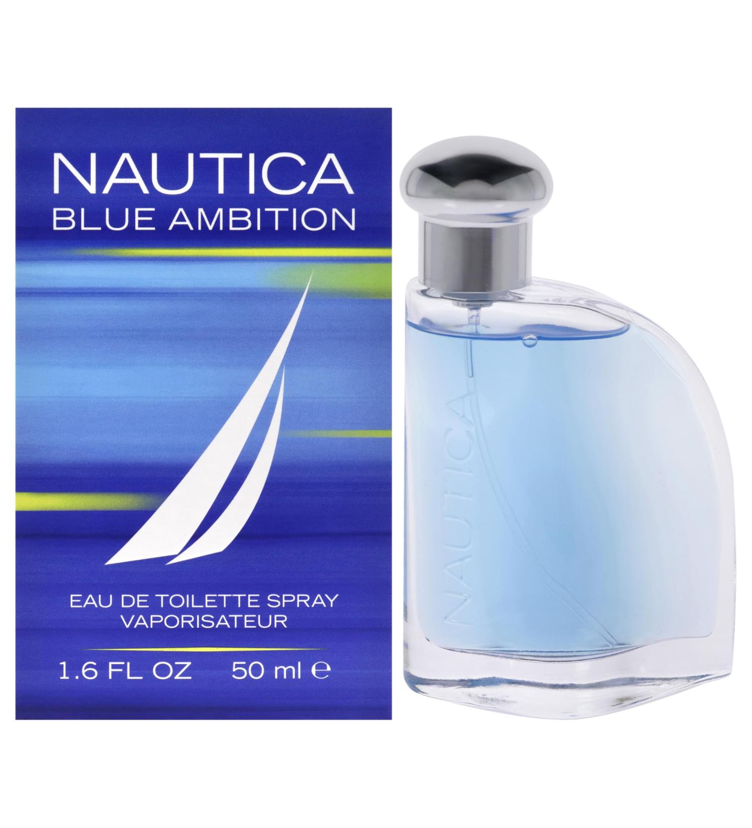 Nautica Blue Ambition by Nautica for Men - 1.6 oz EDT Spray - Buy Online on GoSupps.com