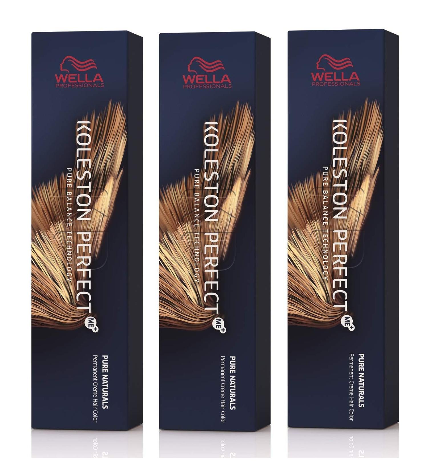 Wella Koleston Perfect ME+ KP Special Blondes 12/0 special blonde natural. Pack of 3 Blonde 60 ml (Pack of 3)