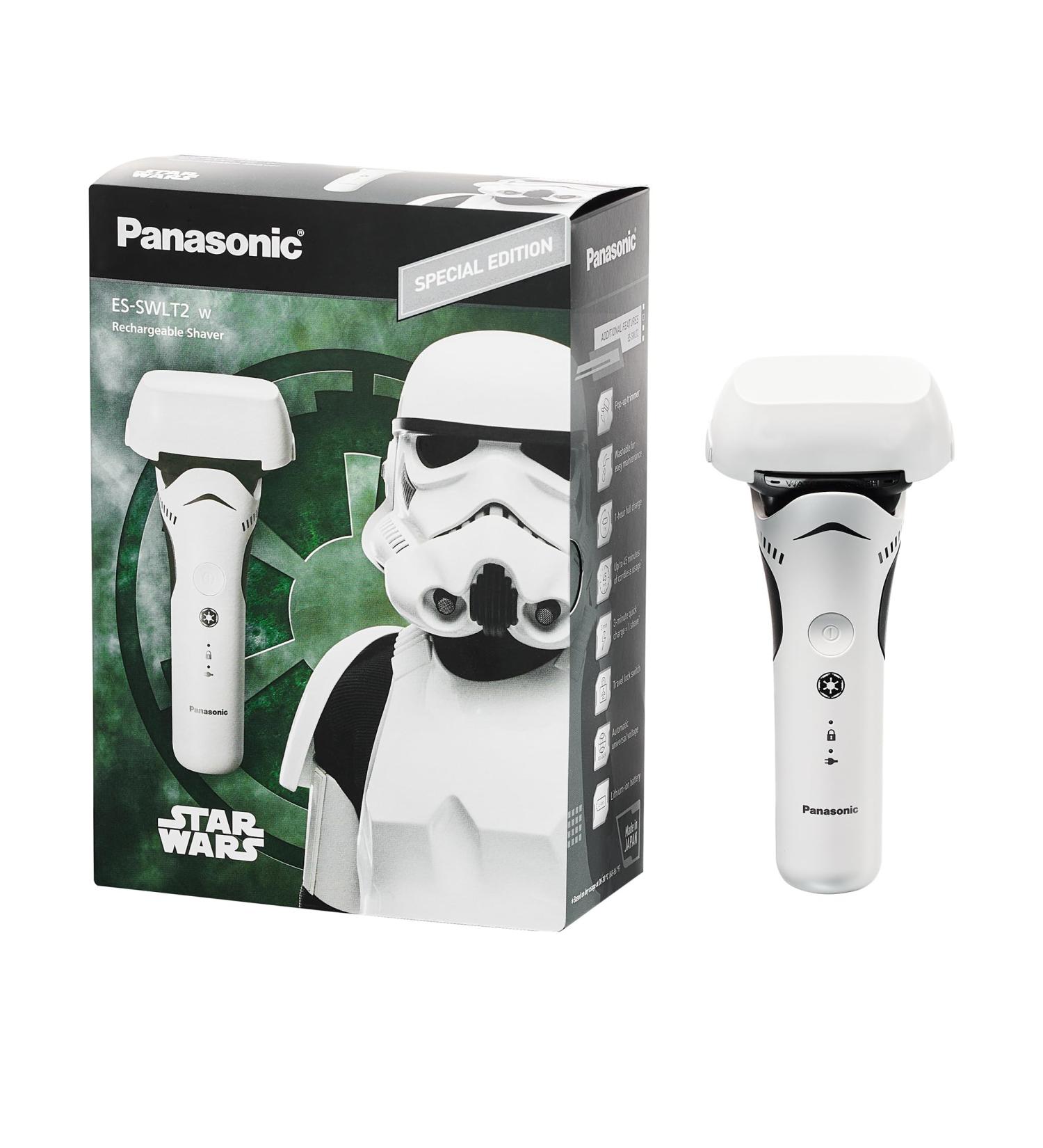 Buy Panasonic Electric Shaver Star Wars Stormtrooper - Wet Dry 3-Blade Men s Shaver ES-SWLT2W | International Shipping Available - Buy Online on GoSupps.com