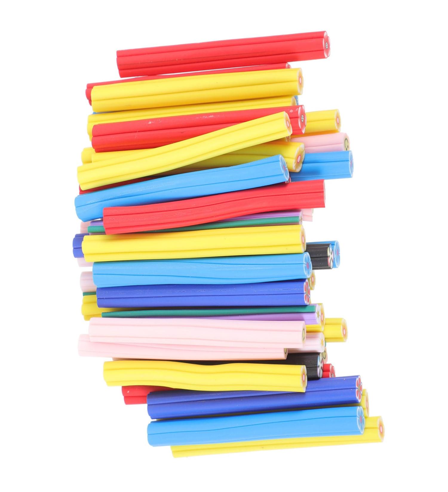 Housoutil 150 Pcs Nail Art Canes Sticks Material Nail Decorations for Nail Art Nail Art Manicure Canes Sticks Rod Jewelry Cane Diy Nail Art Mobile Phone Stick Stickers Claycanes Fruit mediumx3pcs As Shownx3pcs - Buy Online on GoSupps.com