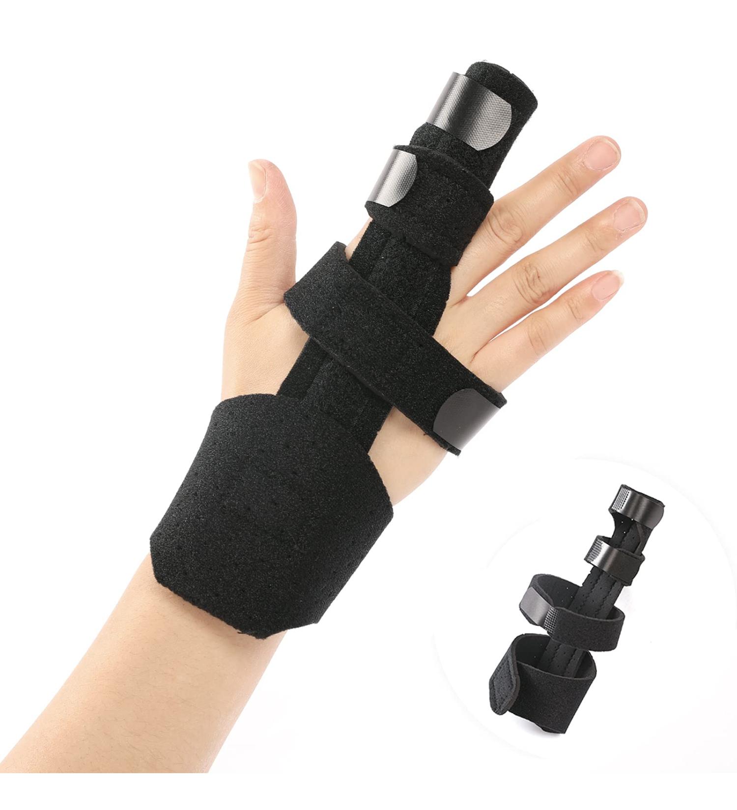 Fanwer Trigger Finger Splint - Finger Extension Splint Praised by Doctors  Adjustable Finger Brace for Straightening  Broken Finger  Mallet Finger  Arthritis & Tendonitis Pain Relief and Support finger splint-A - Buy Online on GoSupps.com