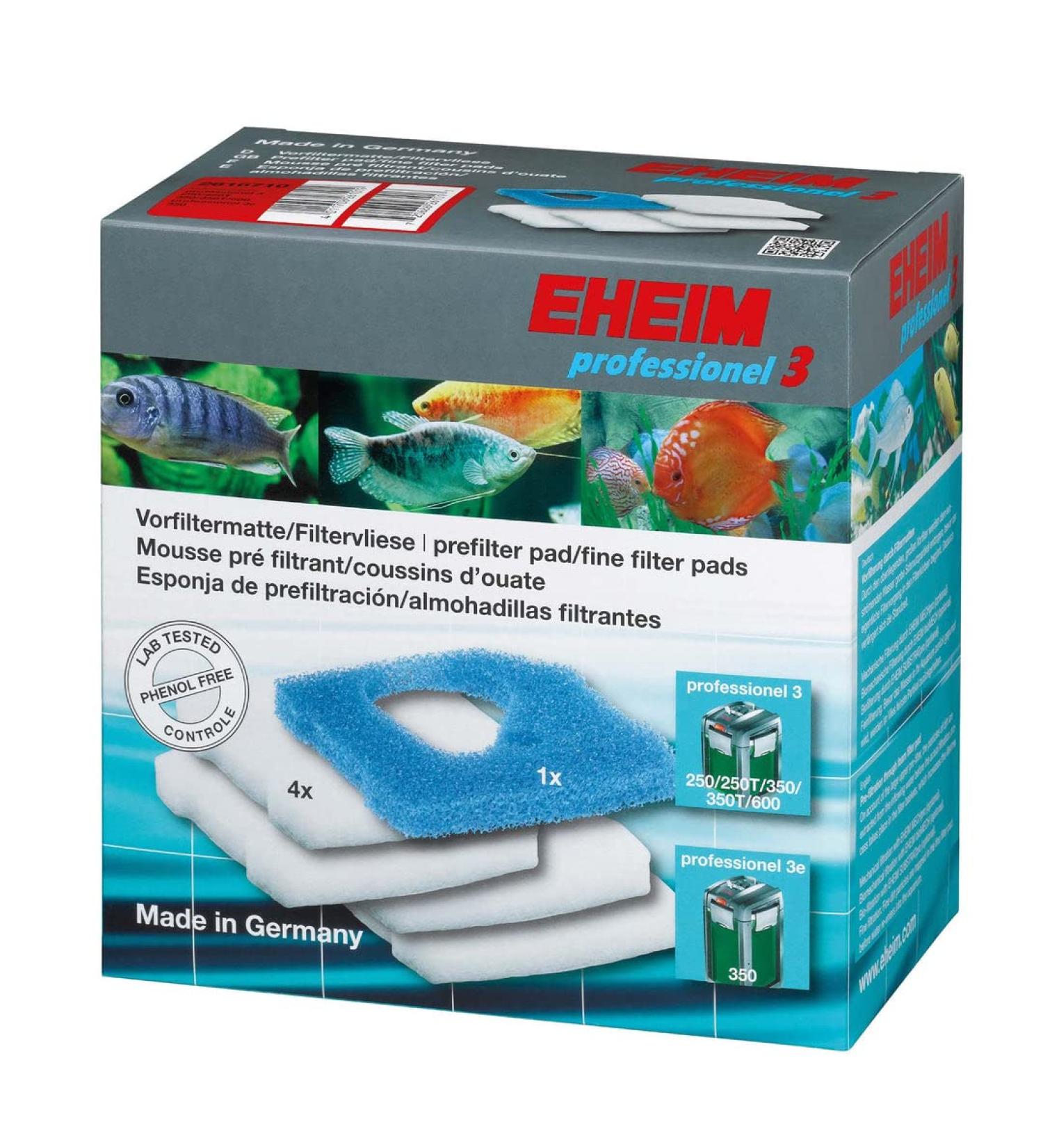 Eheim set 1x filter mat and 4 x filter fleece for filters 2071 2073 and 2075 professional III