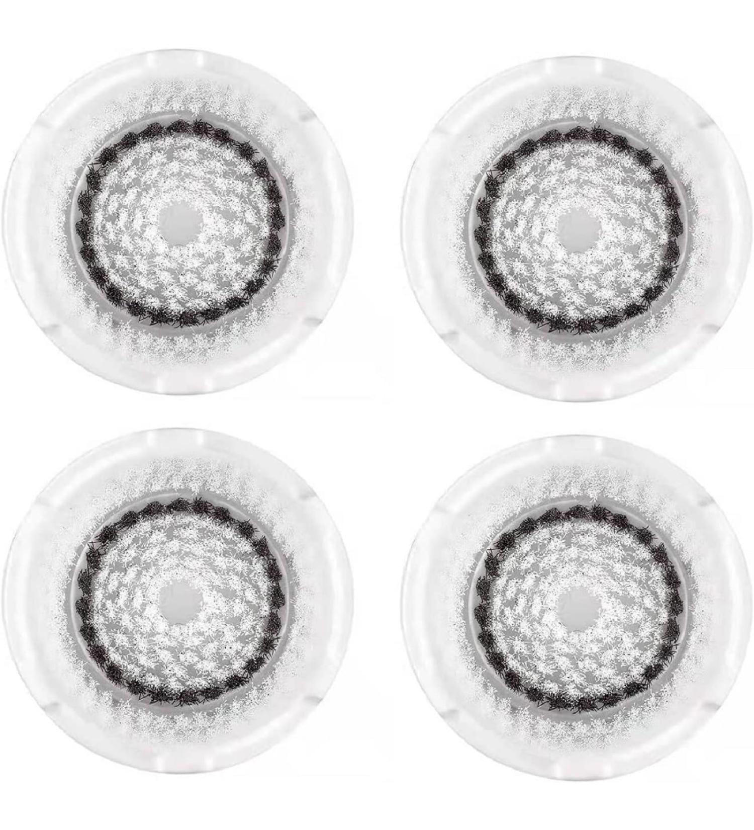 Sensitive Facial Cleansing Brush Head Replacement | Compatible with Clarisonic Mia 1 2 Fit Smart Profile | 4 Pack - Buy Online on GoSupps.com