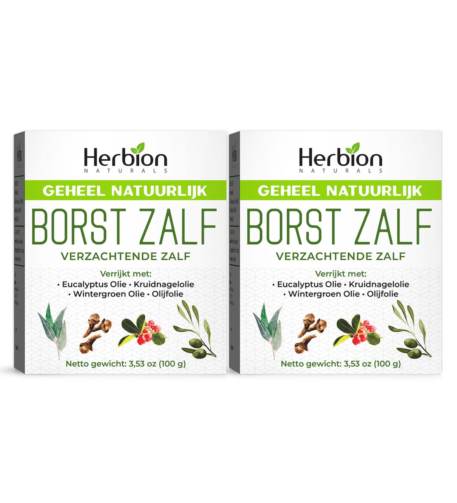 Herbion Pakistan LTD Herbion Naturals Chest Rub natural soothing ointment chest congestion reduces muscle pain adults children from 2 years 2 pieces - Buy Online on GoSupps.com